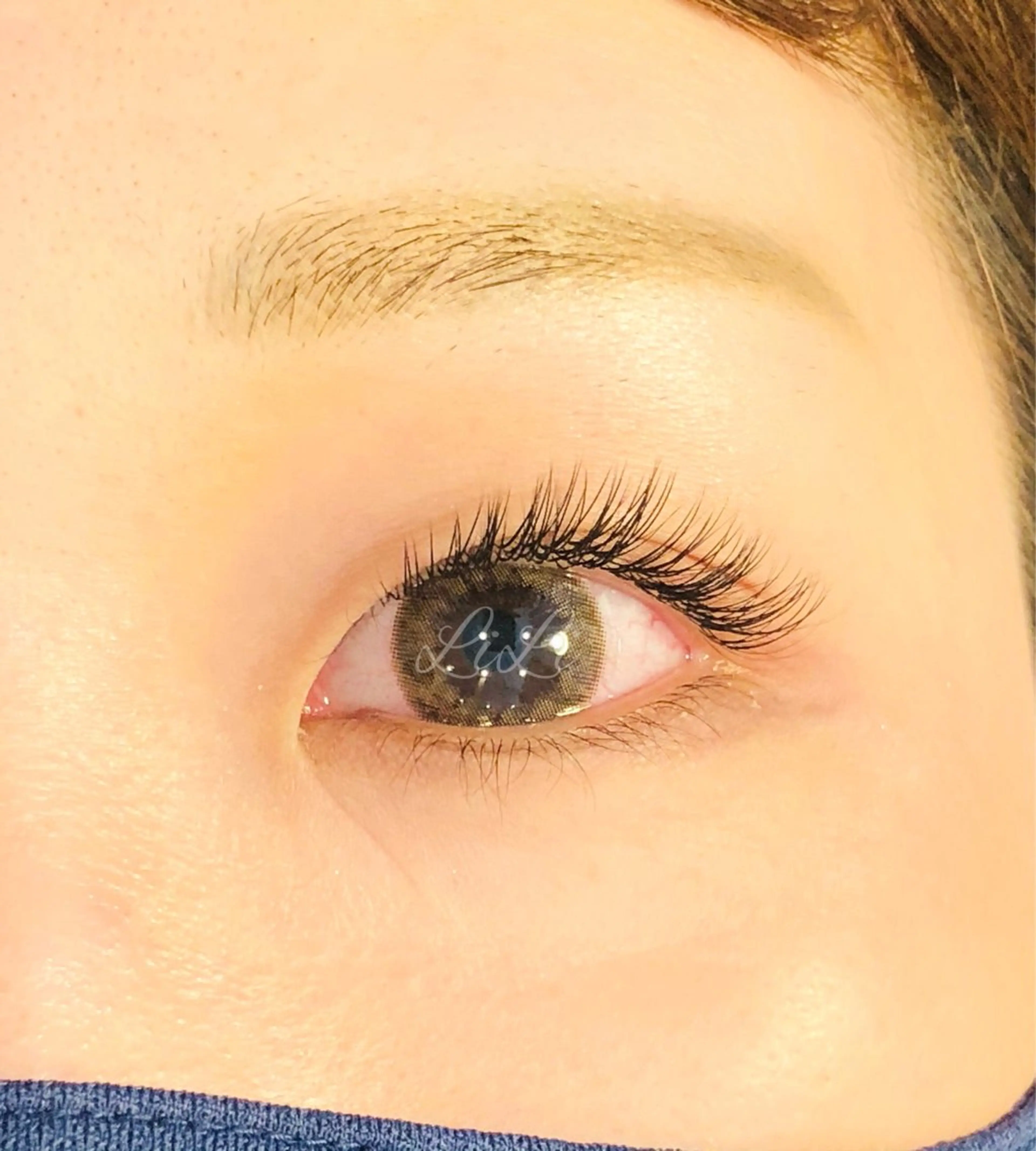 マツエク・マツパ フラットラッシュ Jカール まつげエクステLiLi所属・まつげエクステ LiLiのマツエク・マツパデザイン