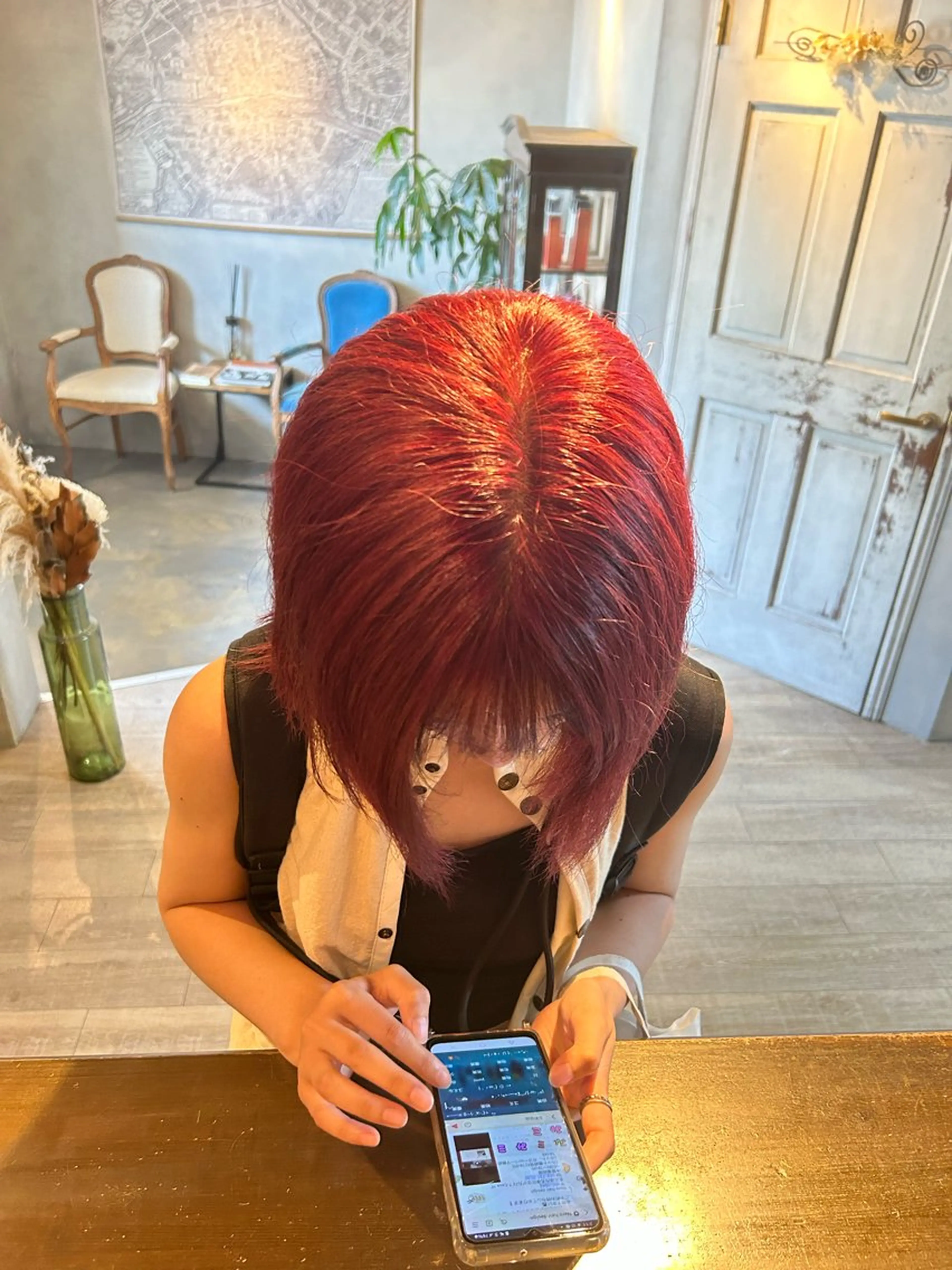 カラー ブリーチ manaka/カット モデル募集中📣💬のヘアスタイル