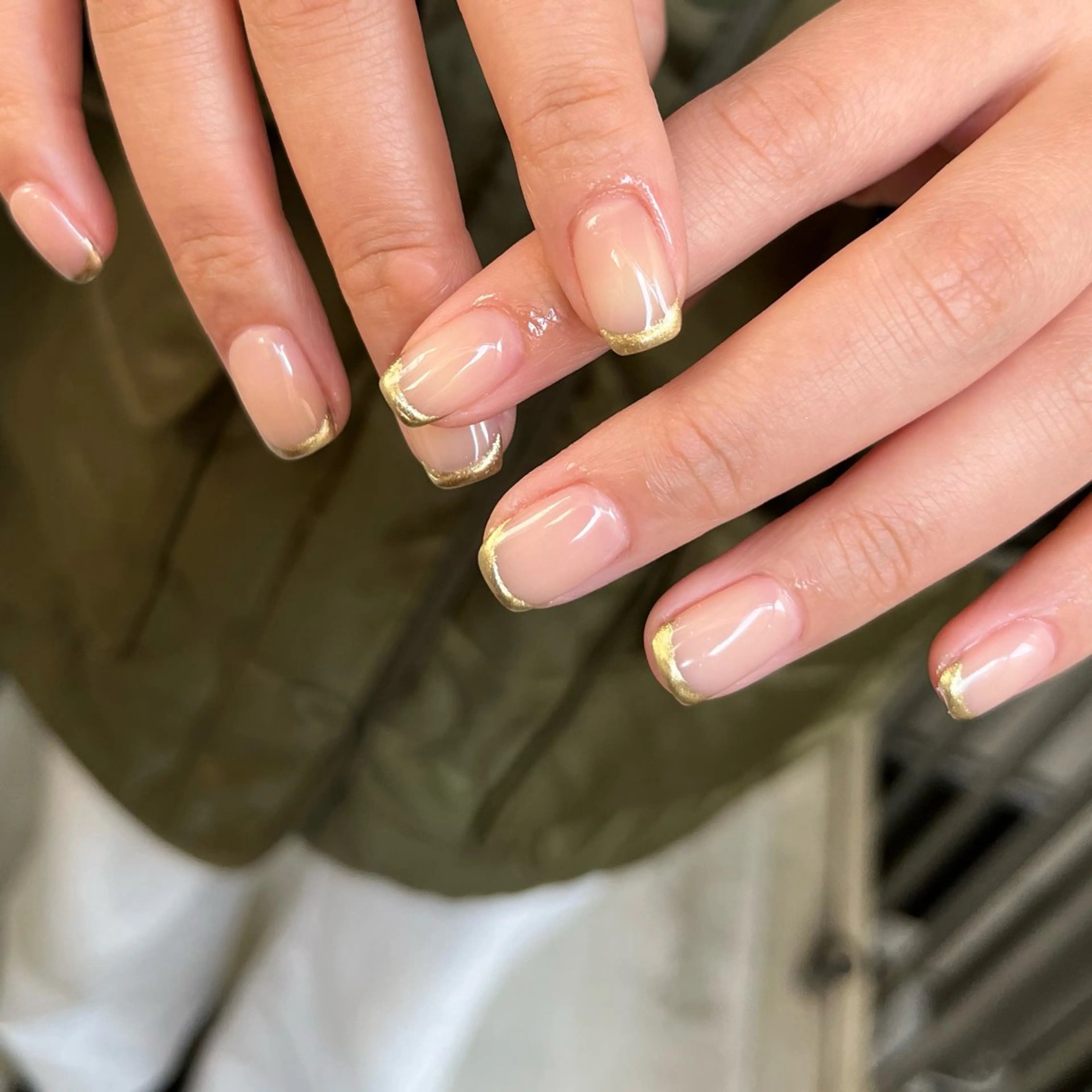 ネイル アートネイル フレンチネイル ミラーネイル ニュアンスネイル mitsuki / Manonのネイルデザイン