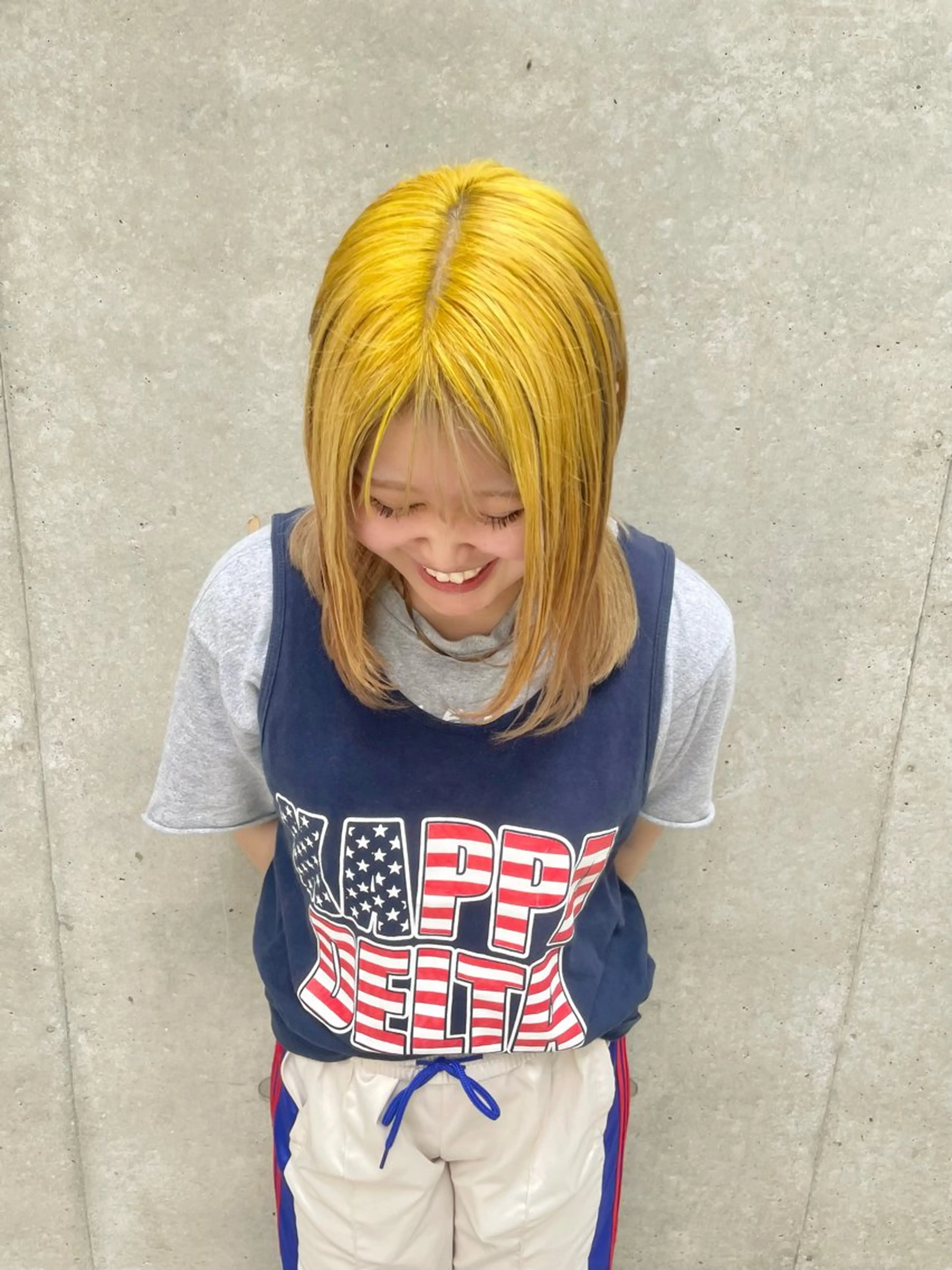 ミディアム KURIA*⋆ஐ ブリーチ/韓国ヘアのヘアスタイル