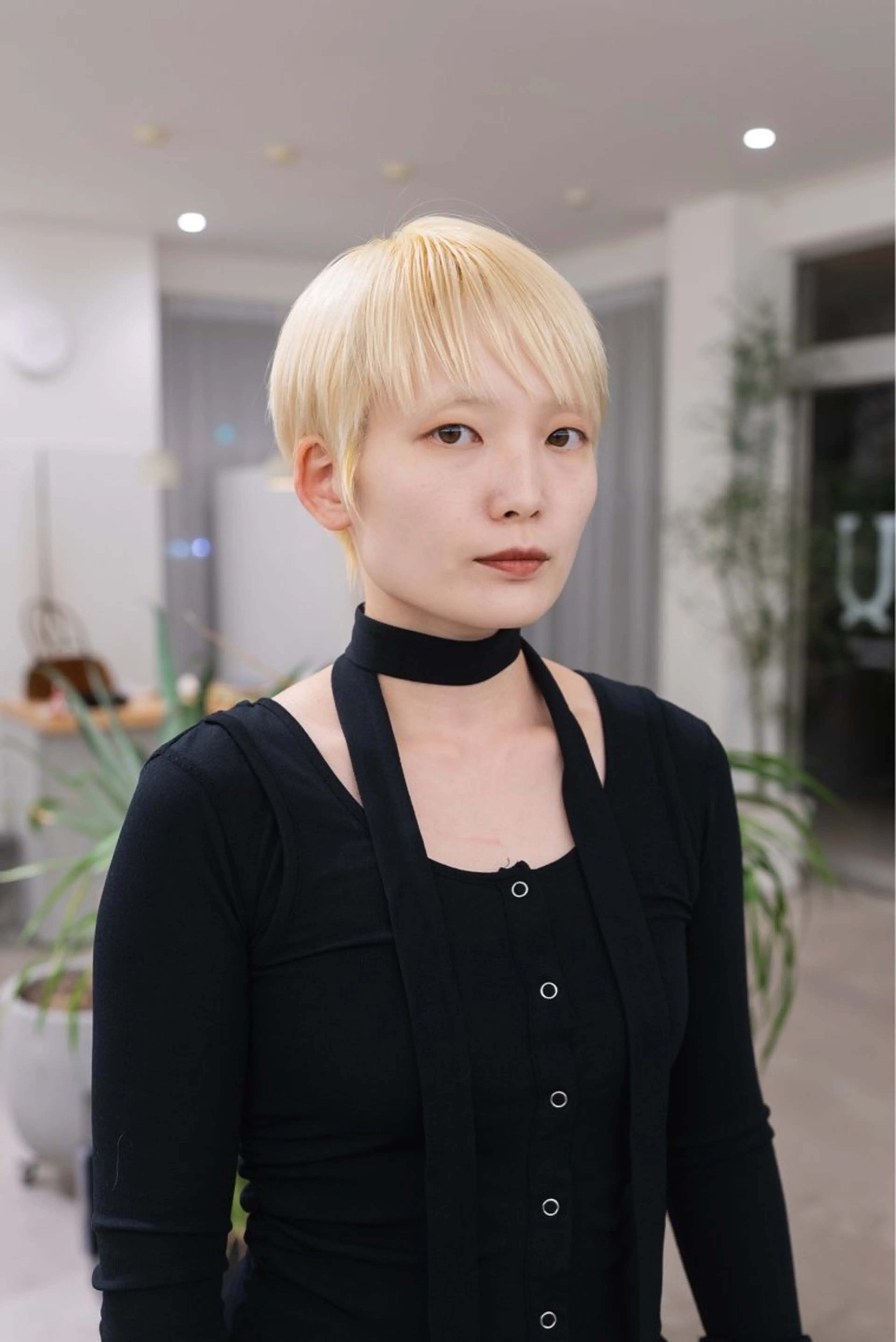 ショート カラー ブロンド ショートヘア カット ヘアカラー Genta @gegege75のヘアスタイル