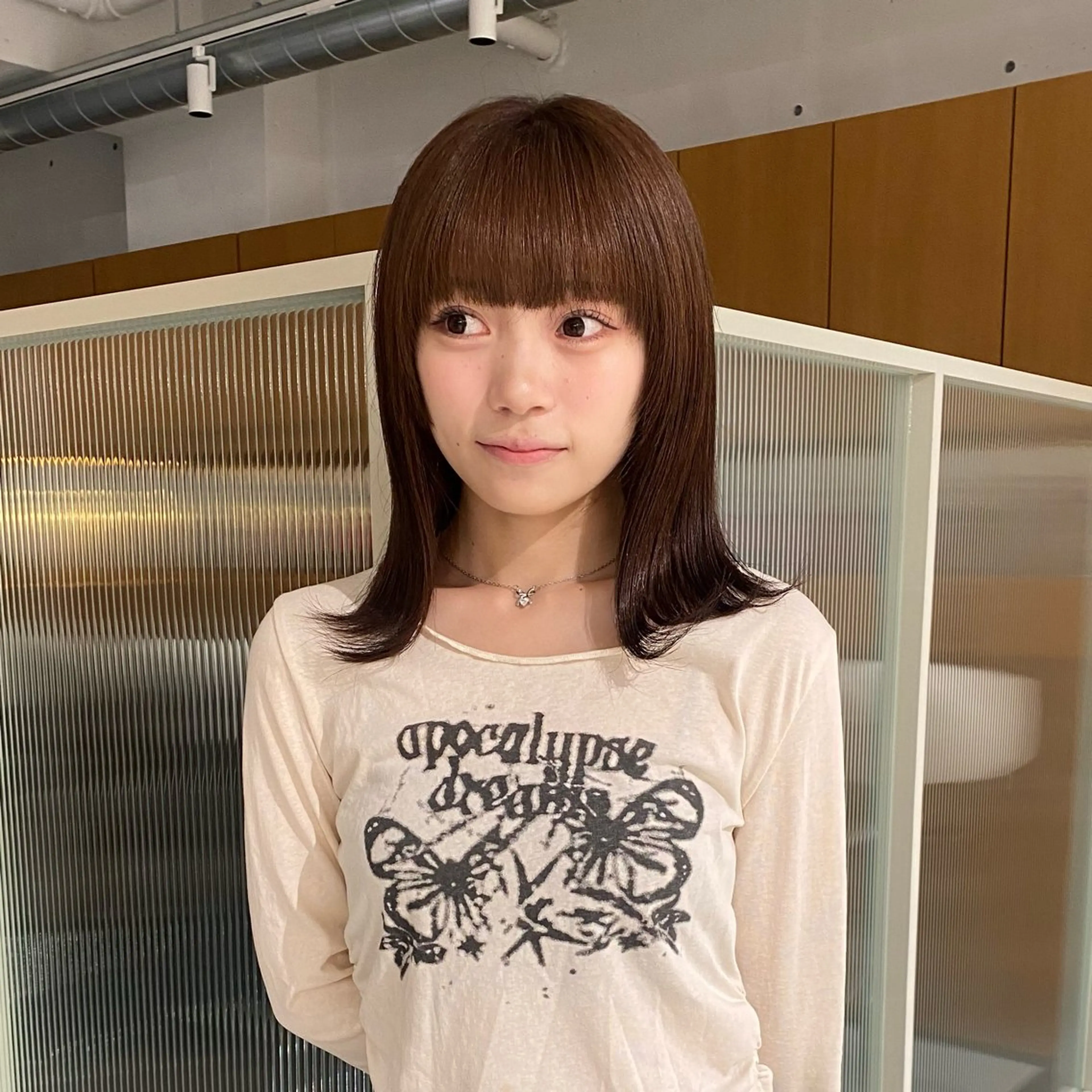 ロング カラー ブラウンカラー ヘアカラー ベージュ/暖色🧸 ハイトーン/ninaのヘアスタイル