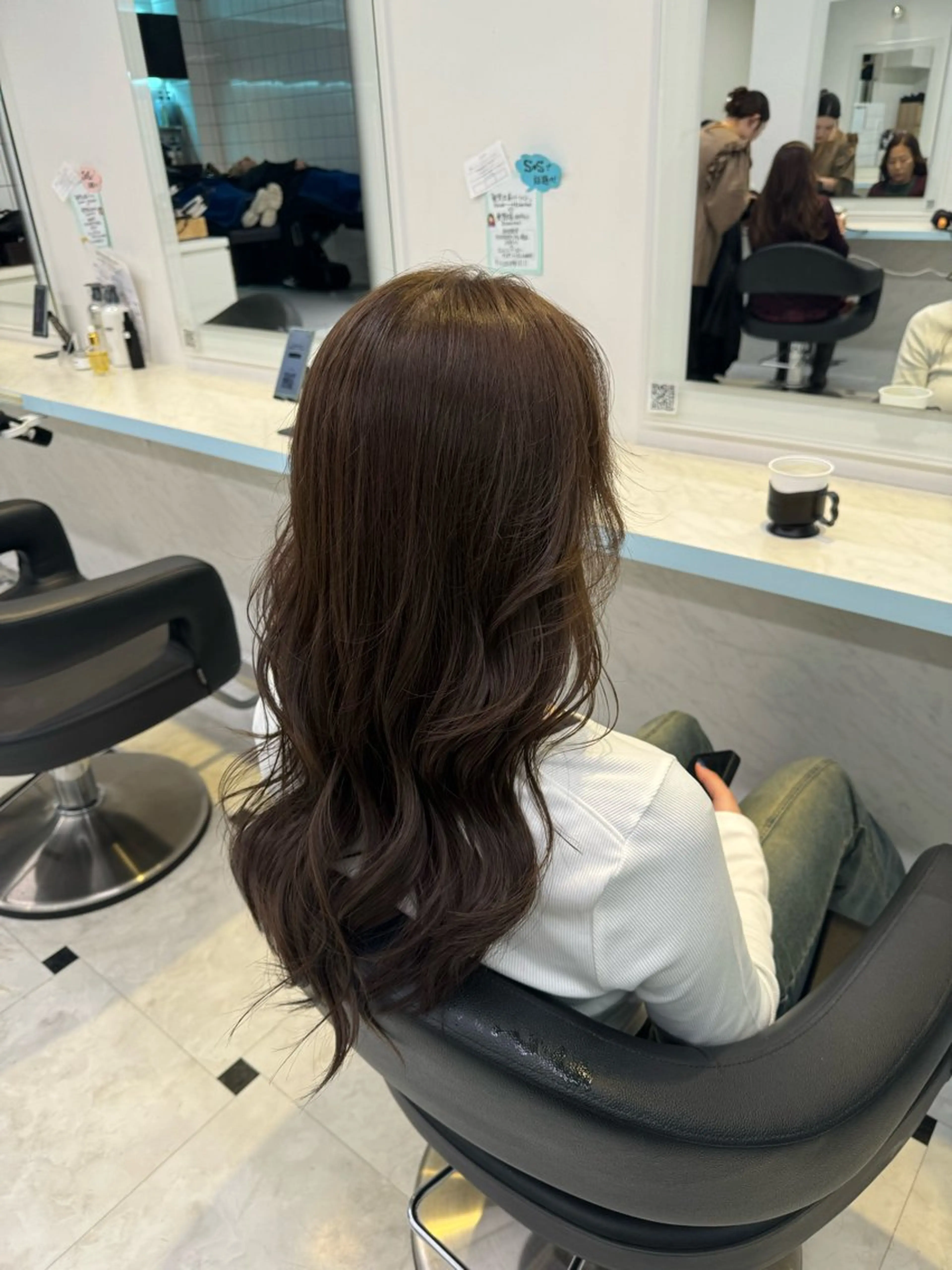 ロング ヘアカラー 似合わせcolor ʀɪɴᴏ🎶🪽のヘアスタイル