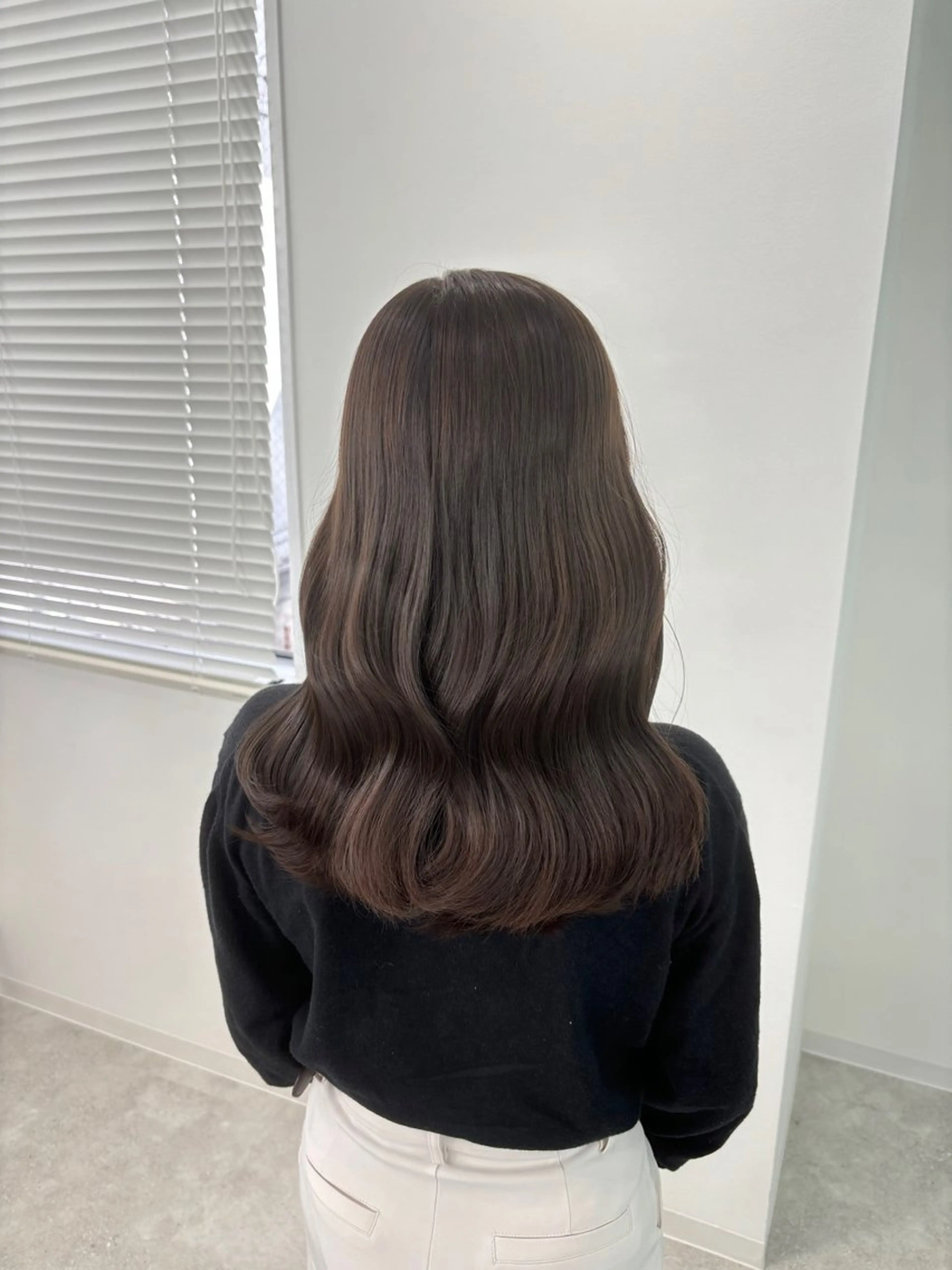 セミロング ヘアカラー トリートメント Wカラー/暖色/べ ージュりく©︎🐝のヘアスタイル