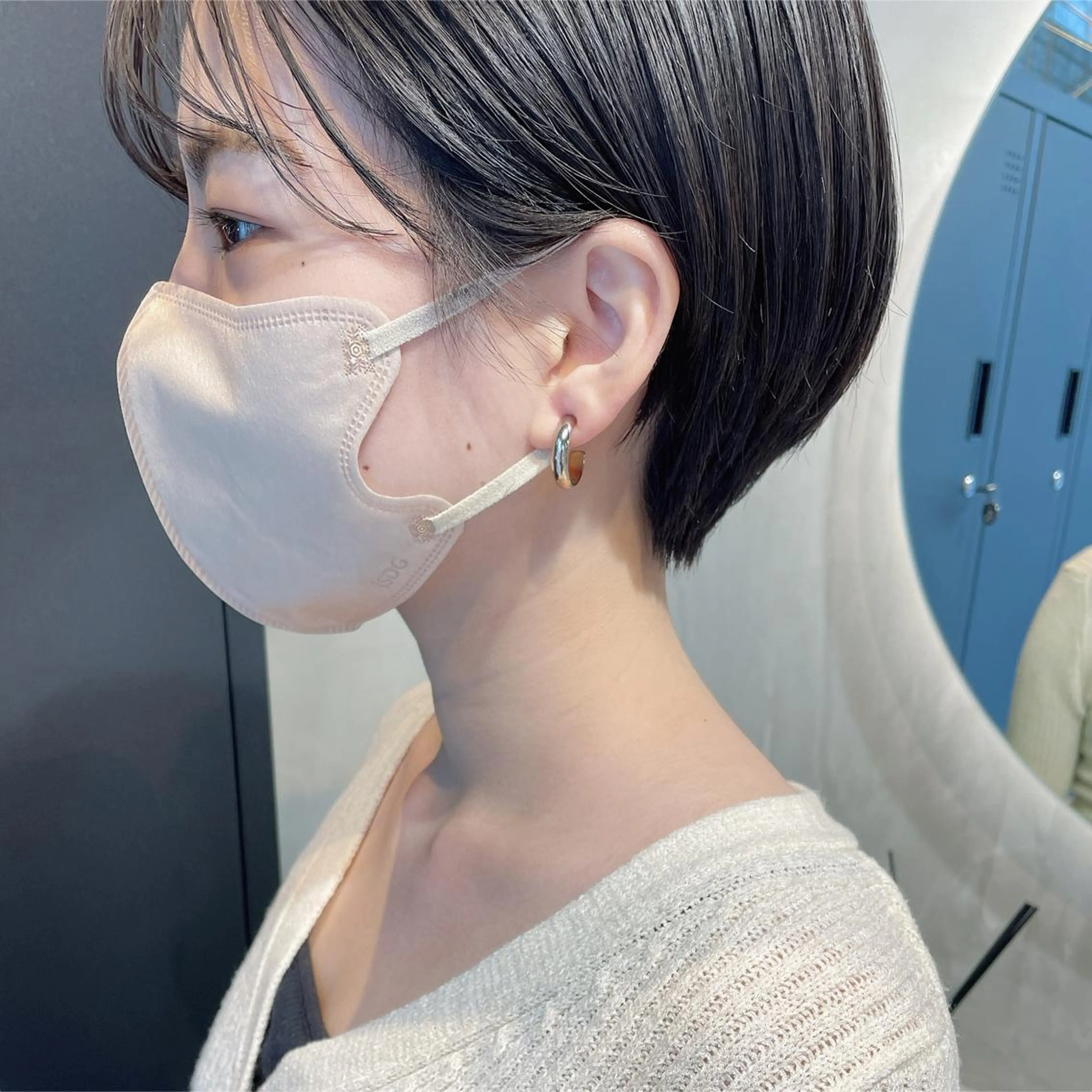 ショート ショートヘア カット ヘアカラー ヤマモト マイのヘアスタイル