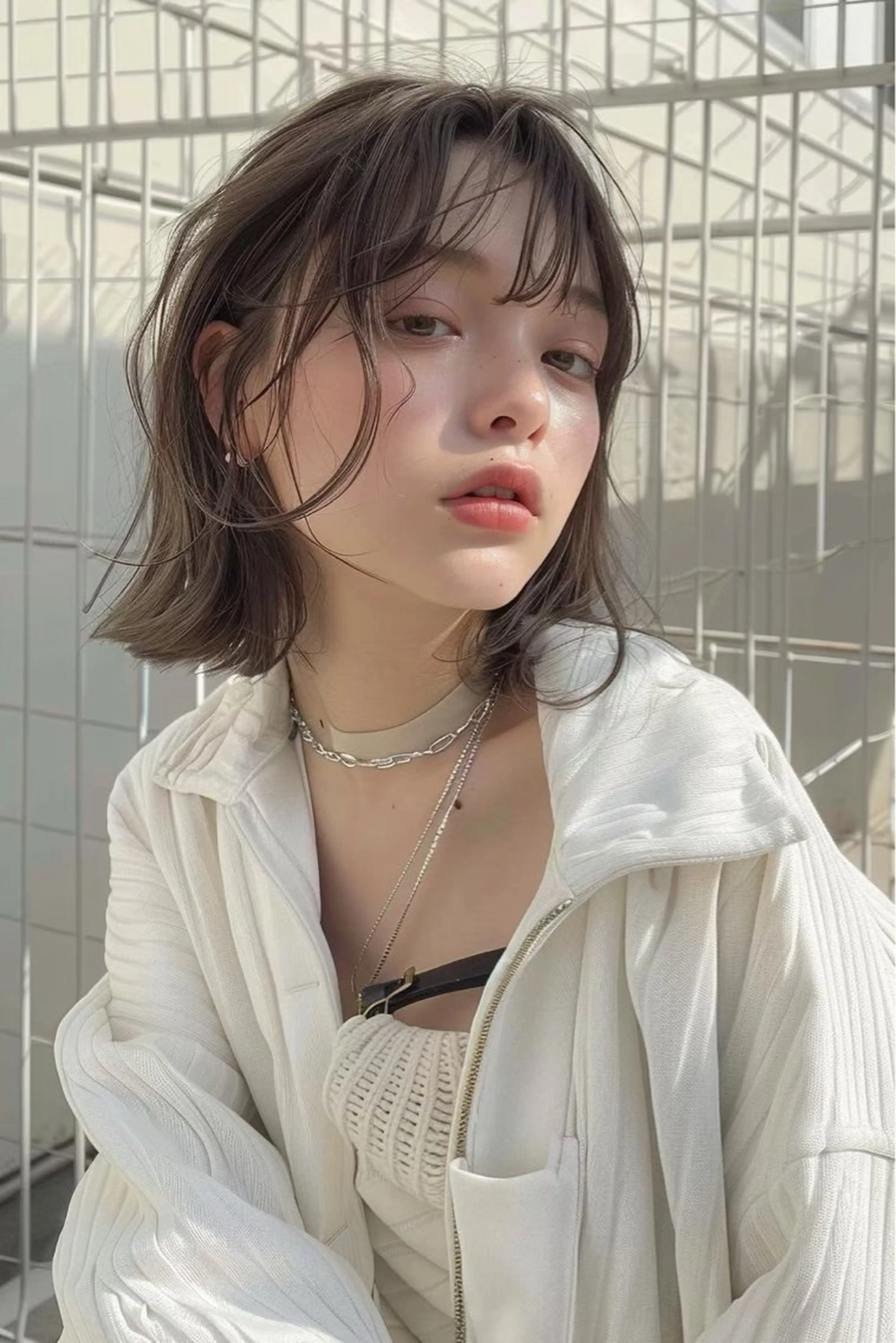 ショート カラー lana hair 新宿/髪質改善/韓国のヘアスタイル