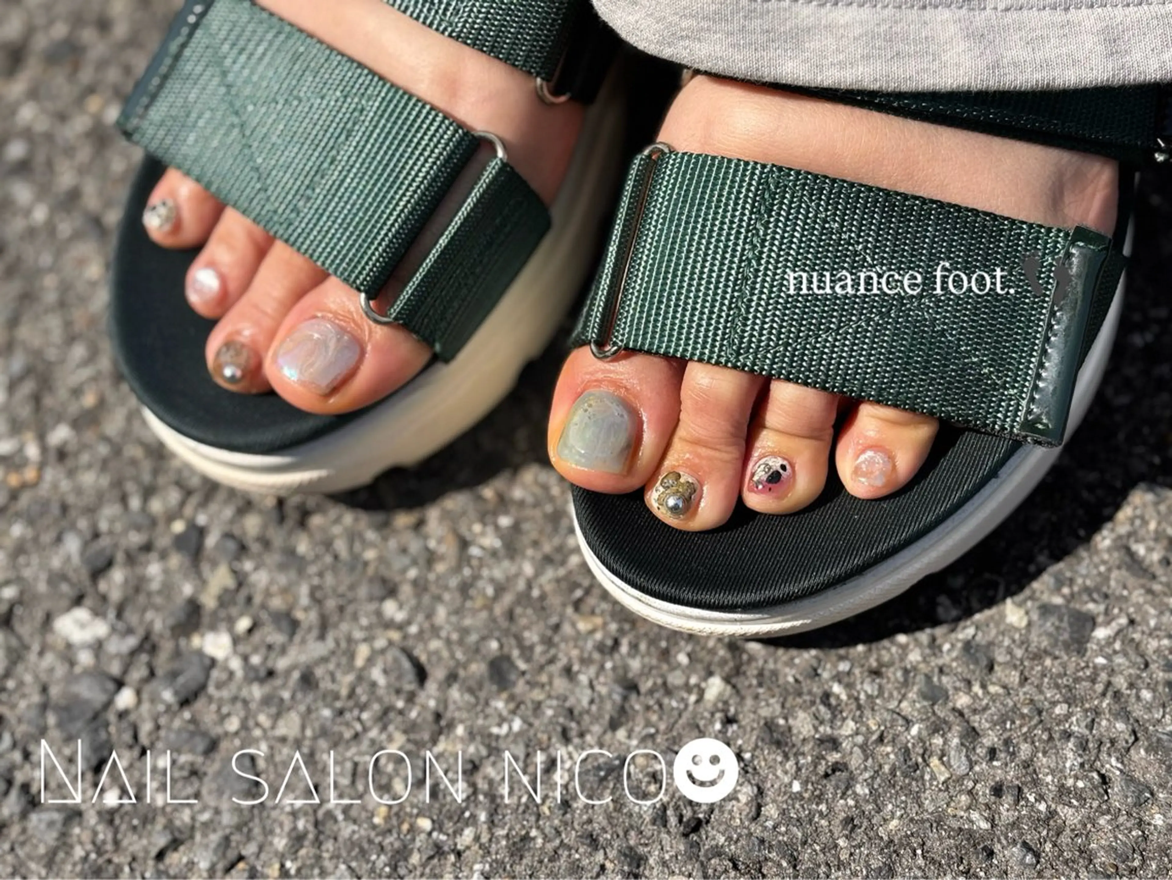 ネイル フットネイル Nail salon nico☻のネイルデザイン