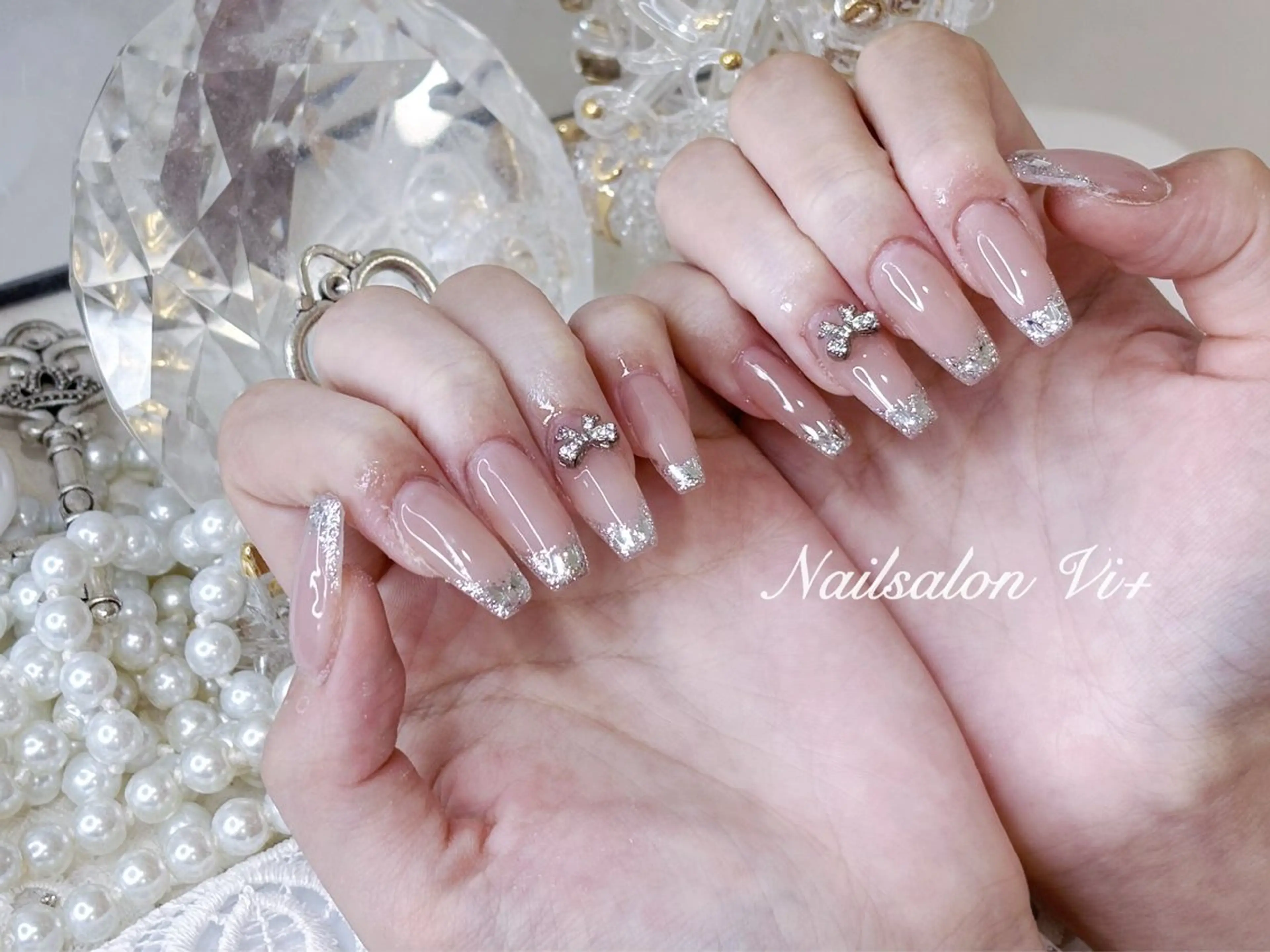 ネイル ハンドネイル Nailsalon Vi+ももか🩷のネイルデザイン