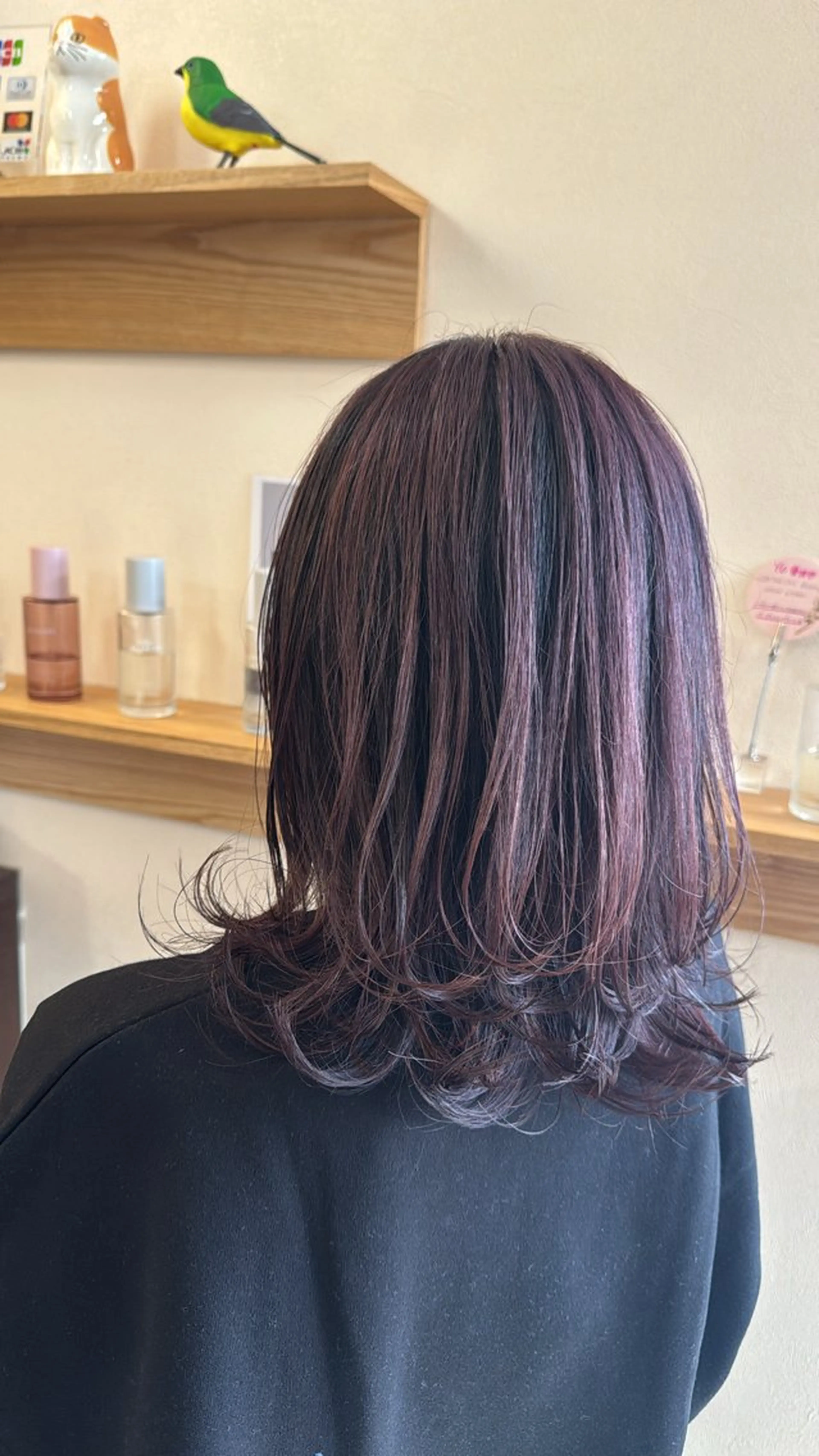 ミディアム カット ヘアカラー Libre soleil所属・根本 奈緒のヘアスタイル