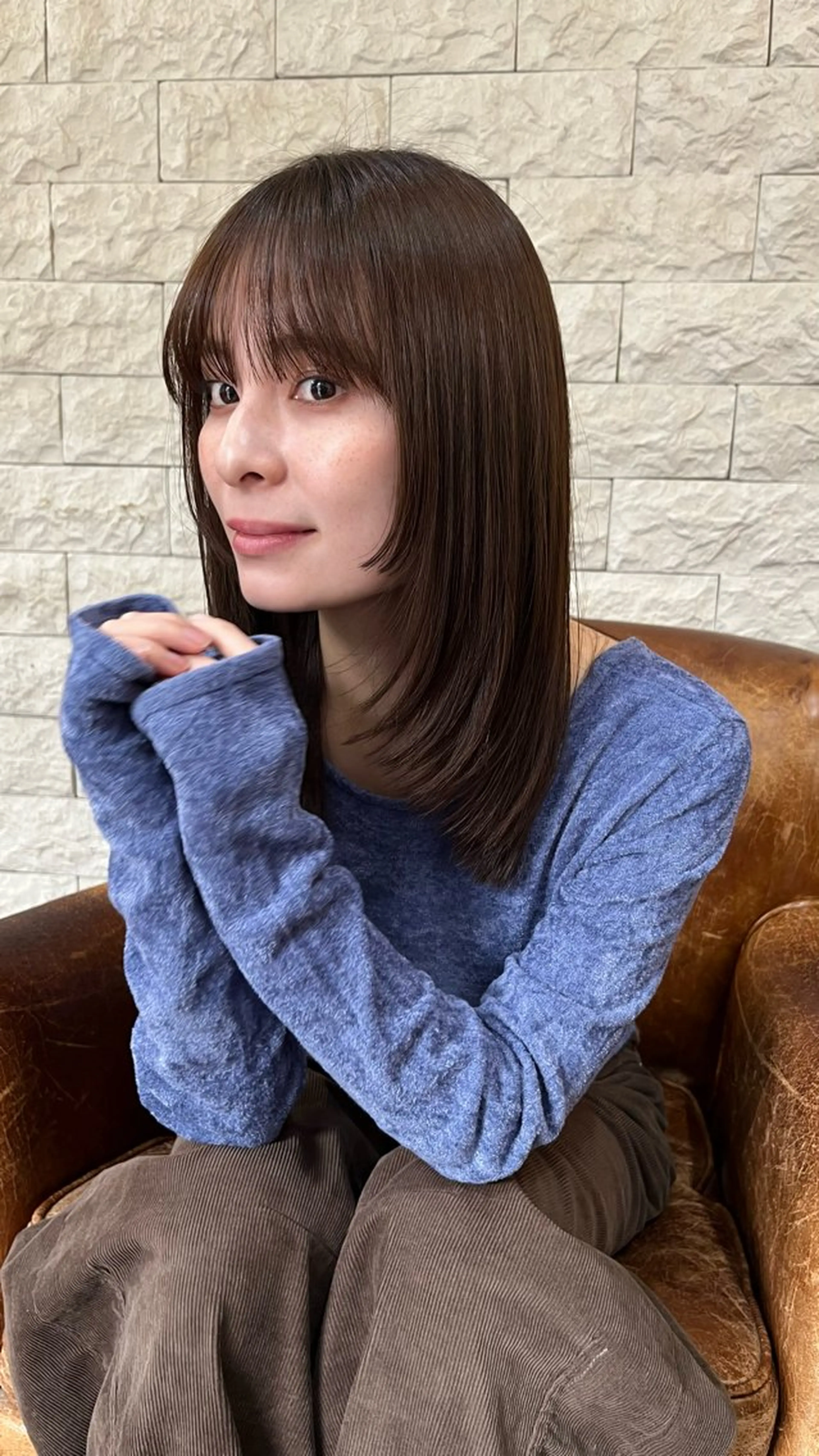 セミロング カラー rise /メンズカットのヘアスタイル