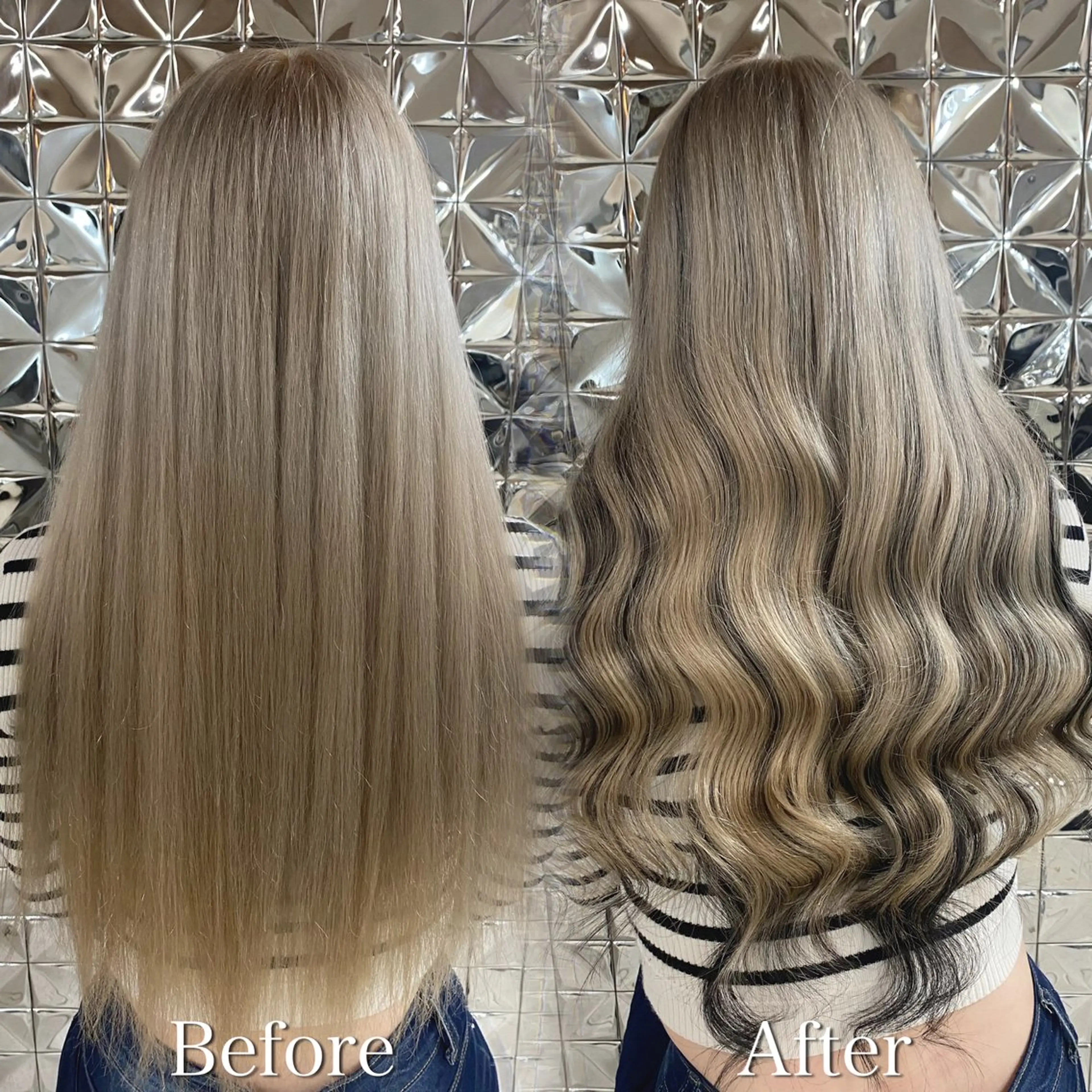 ロング エクステ ラブスタシー Lilyのヘアスタイル