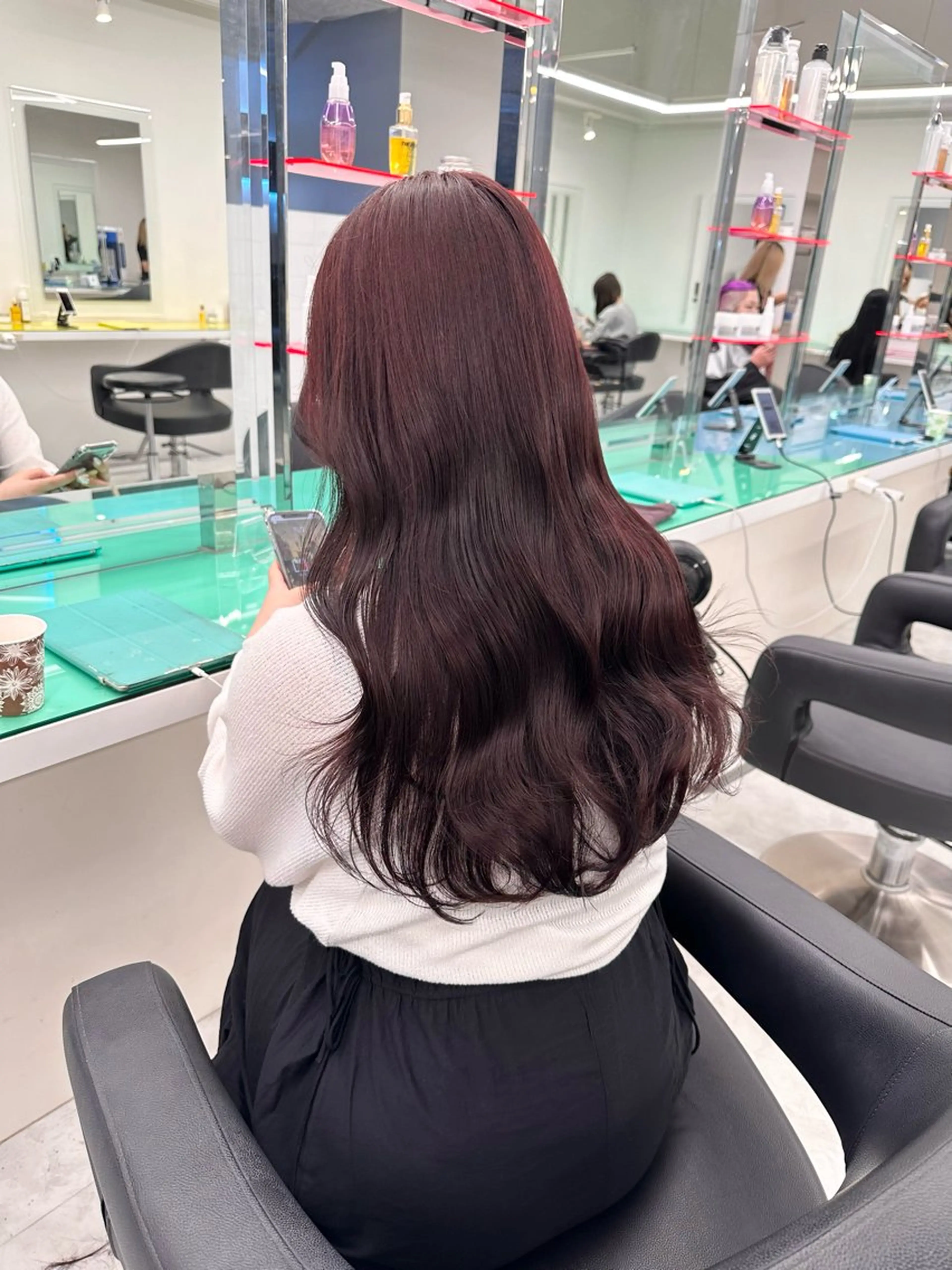 ロング カラー メンズ キッズ ヘアカラー トリートメント ヘッドスパ ヘアセット 🌈トレンドヘア 🌈WATARU🌈のヘアスタイル