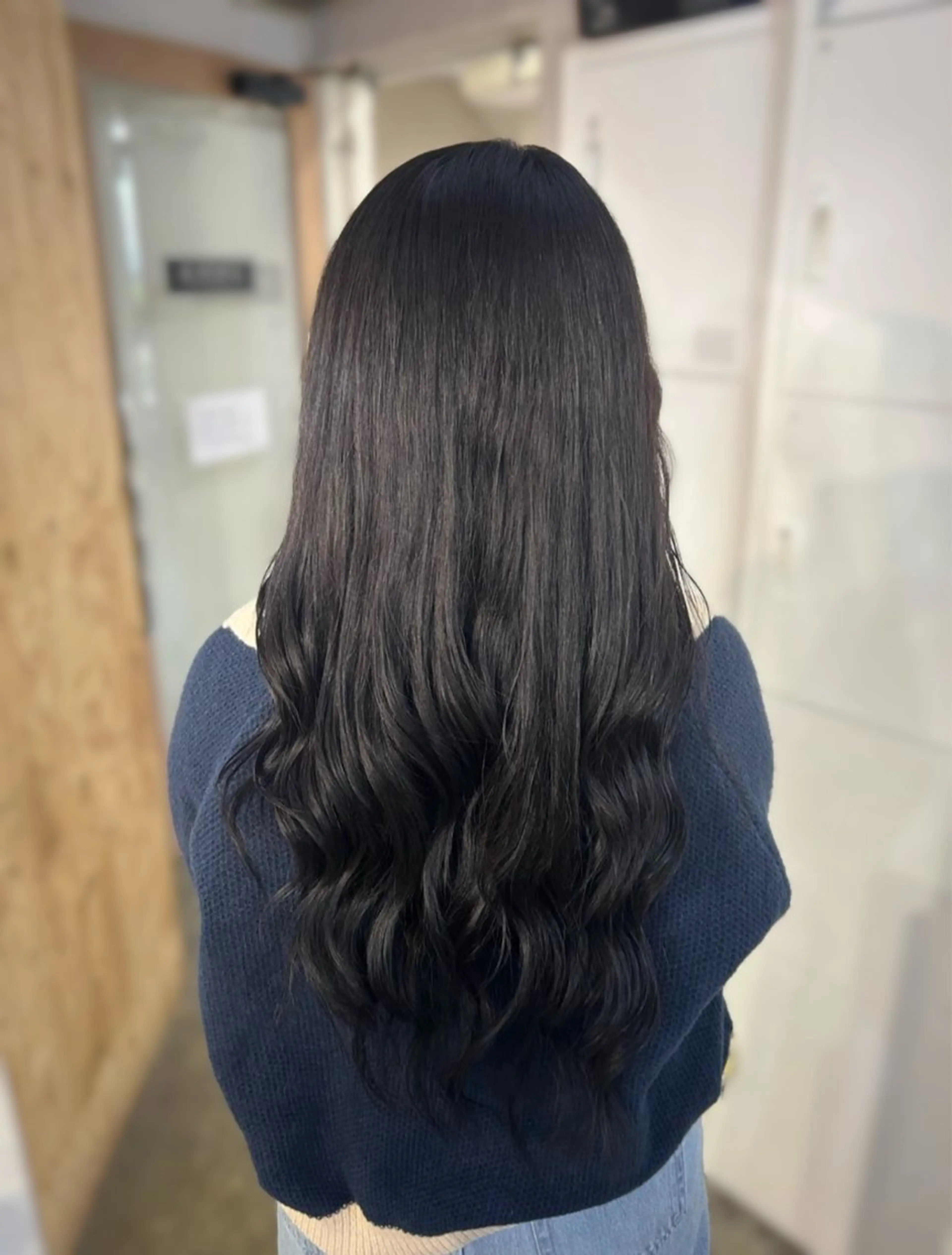 ロング ヘアカラー トリートメント オオニシ オト☁️のヘアスタイル