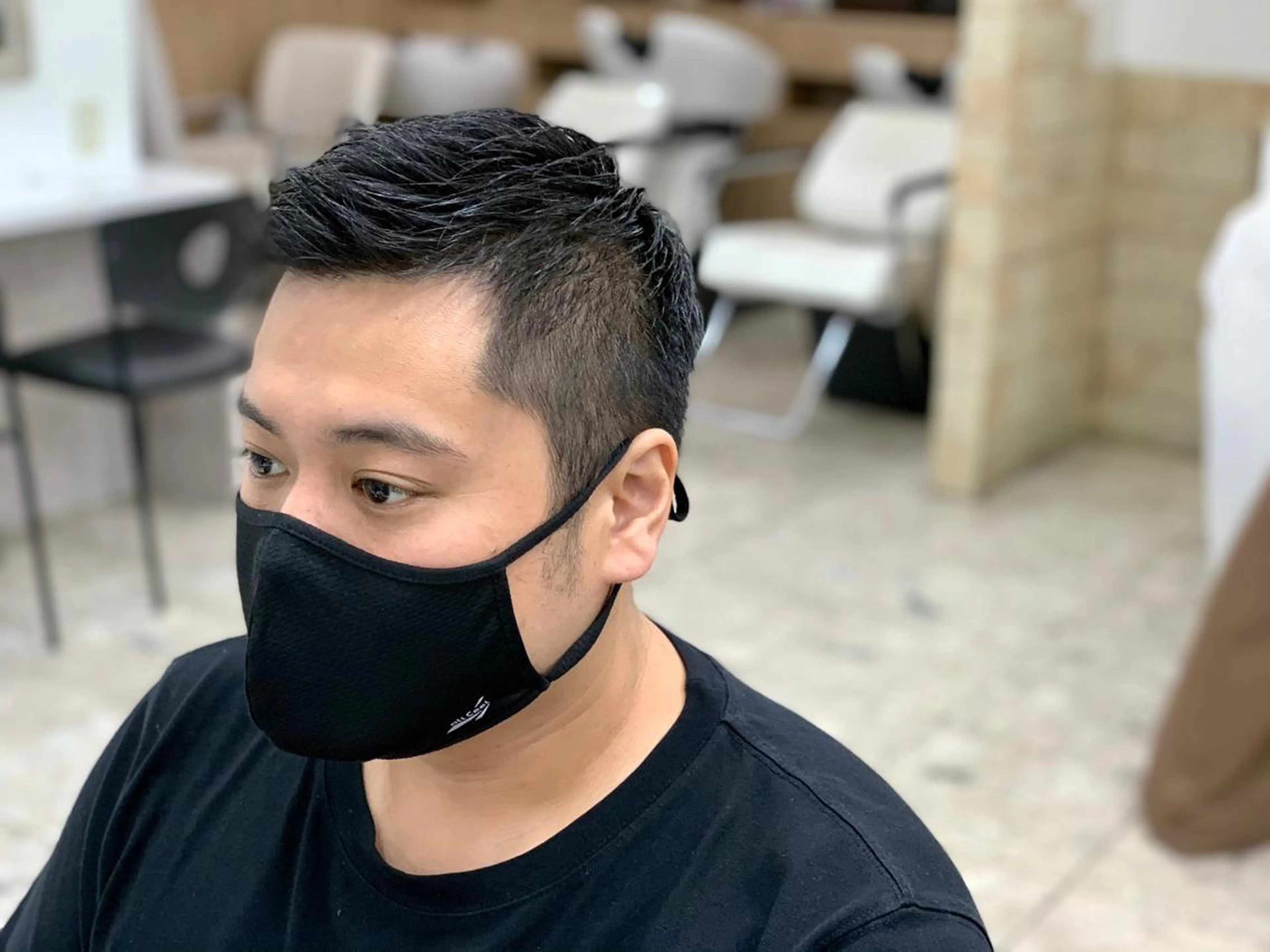 ショート ハイライト&曲がる 縮毛矯正特化 玉置のヘアスタイル