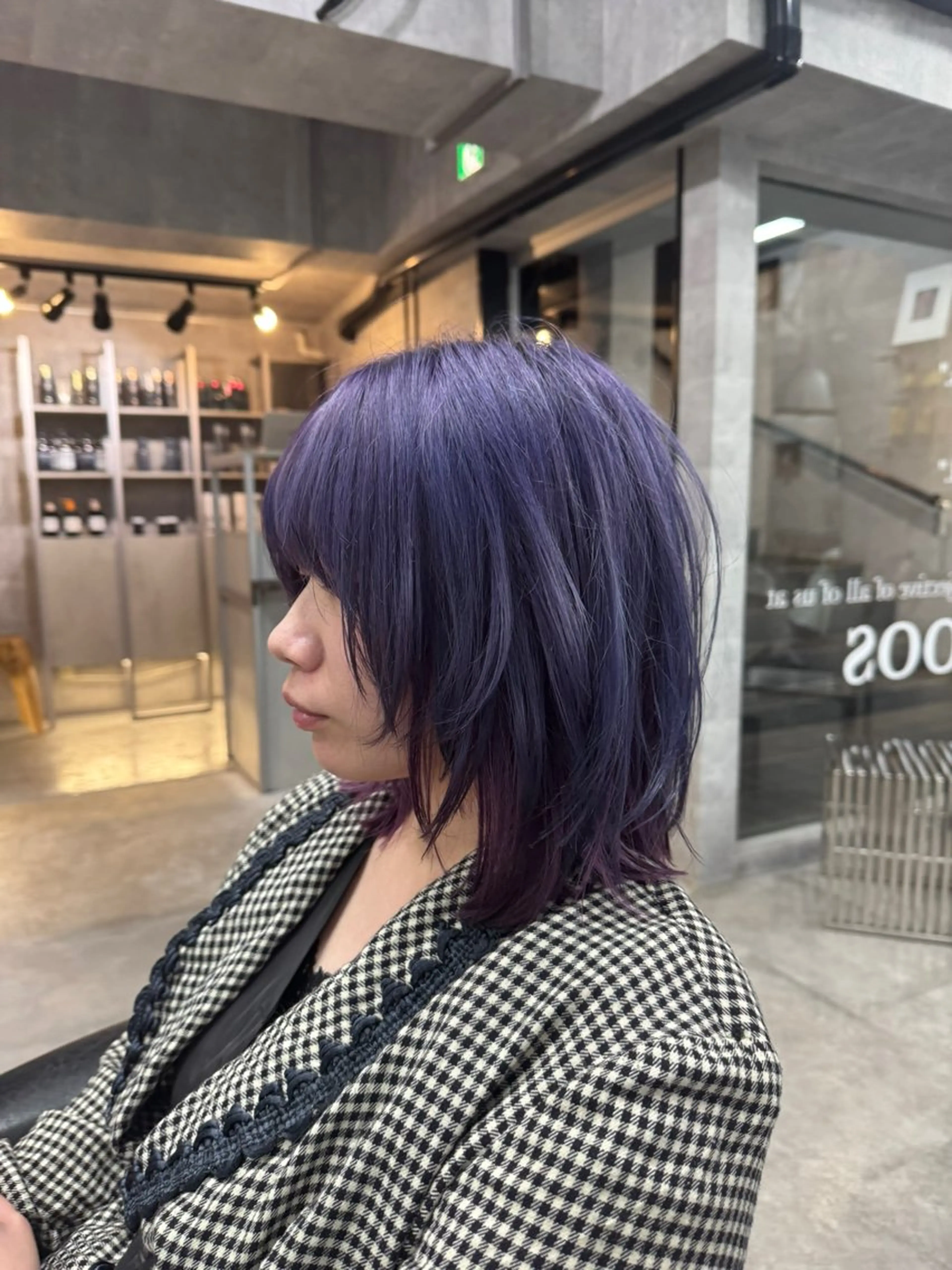 ミディアム カラー あなたのお悩み改善" You"💚❤️💛のヘアスタイル