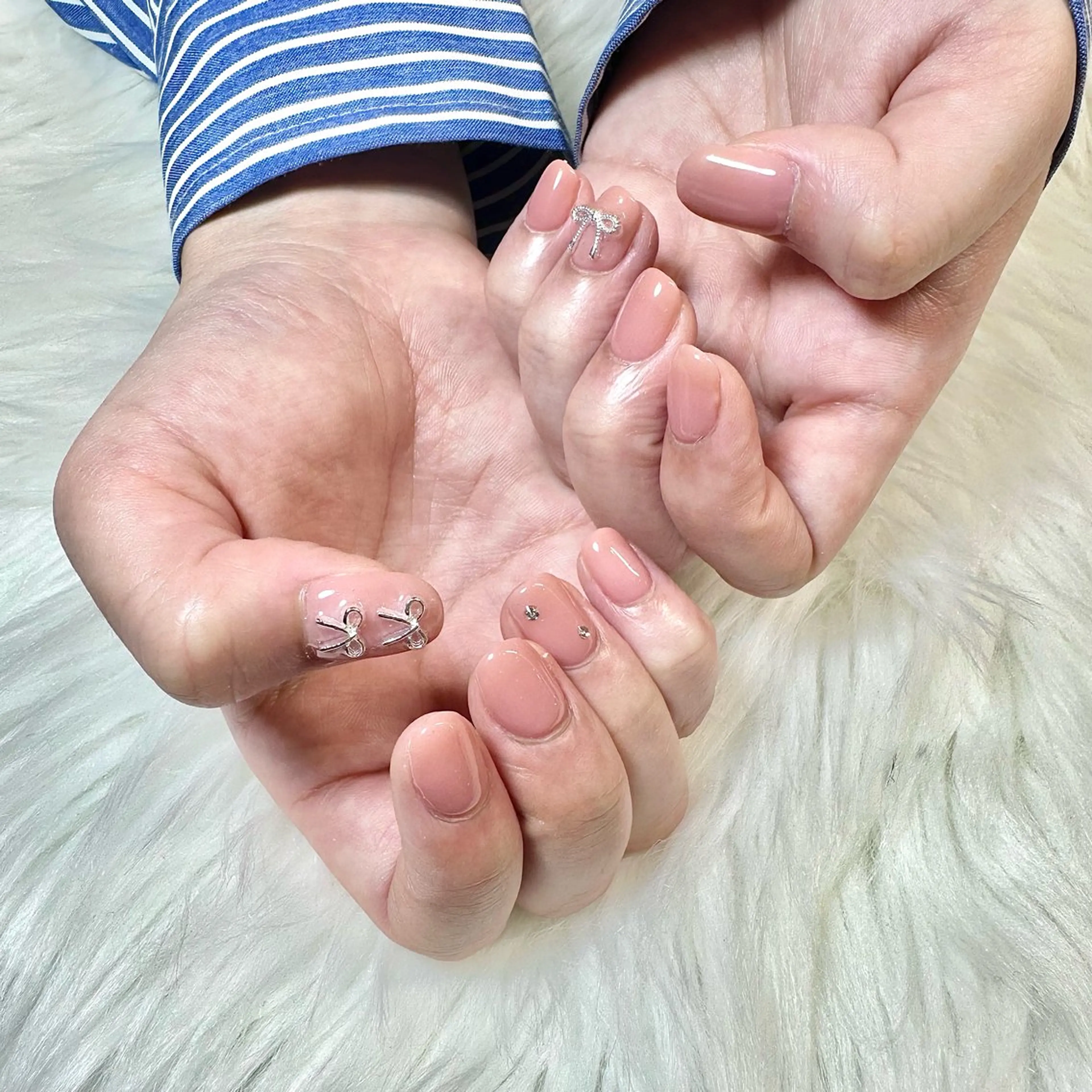 ネイル ワンカラーネイル nilz 心のネイルデザイン