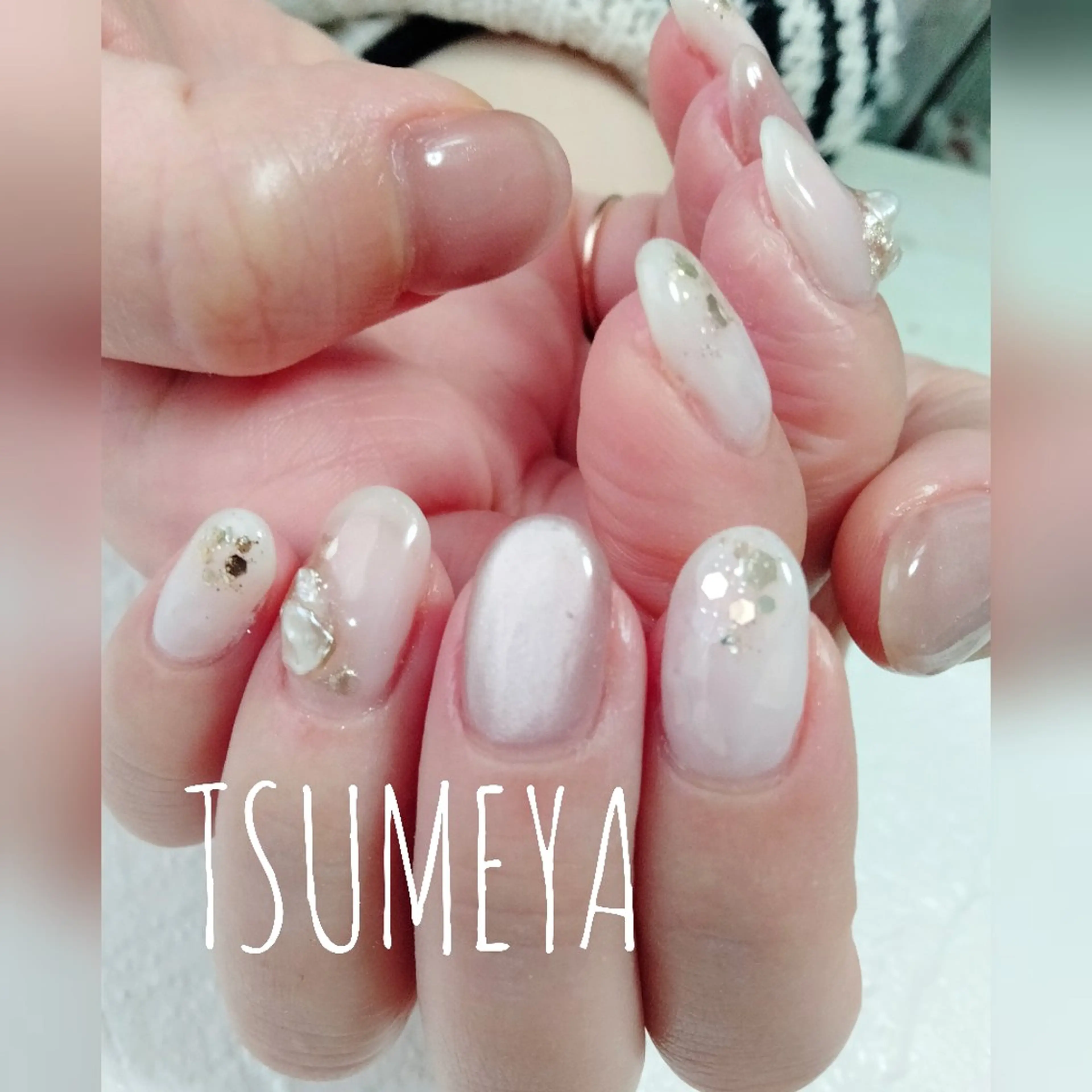 ネイル 入学式 卒業式 ハンドネイル _TSUMEYA _のネイルデザイン