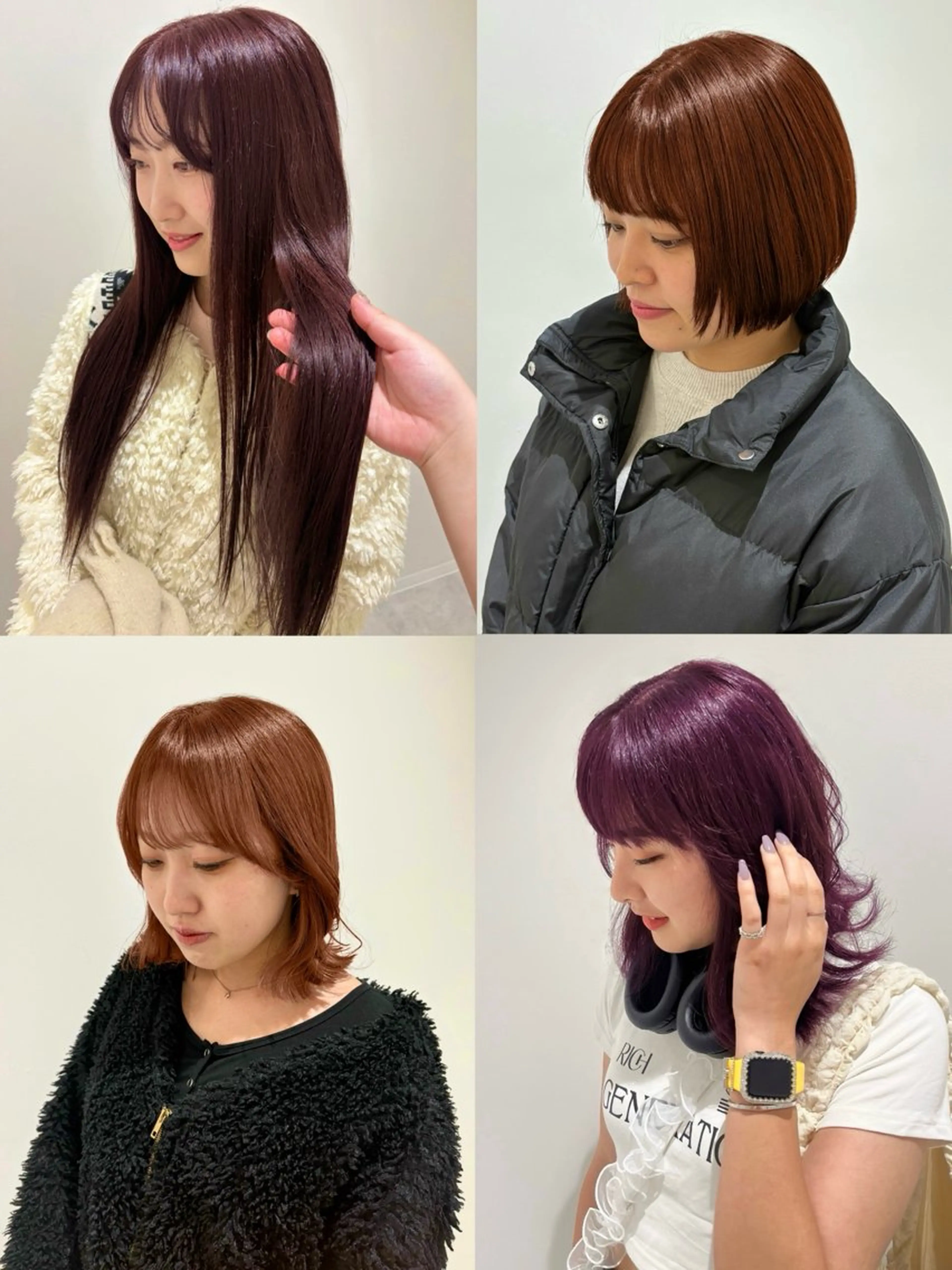 ꒰🌈 🌟💗人気𝑵𝒐.𝟏menu 💗🌟🌈꒱ ワンカラー➕ヘアセット 高保湿トリートメント付き🔥の写真