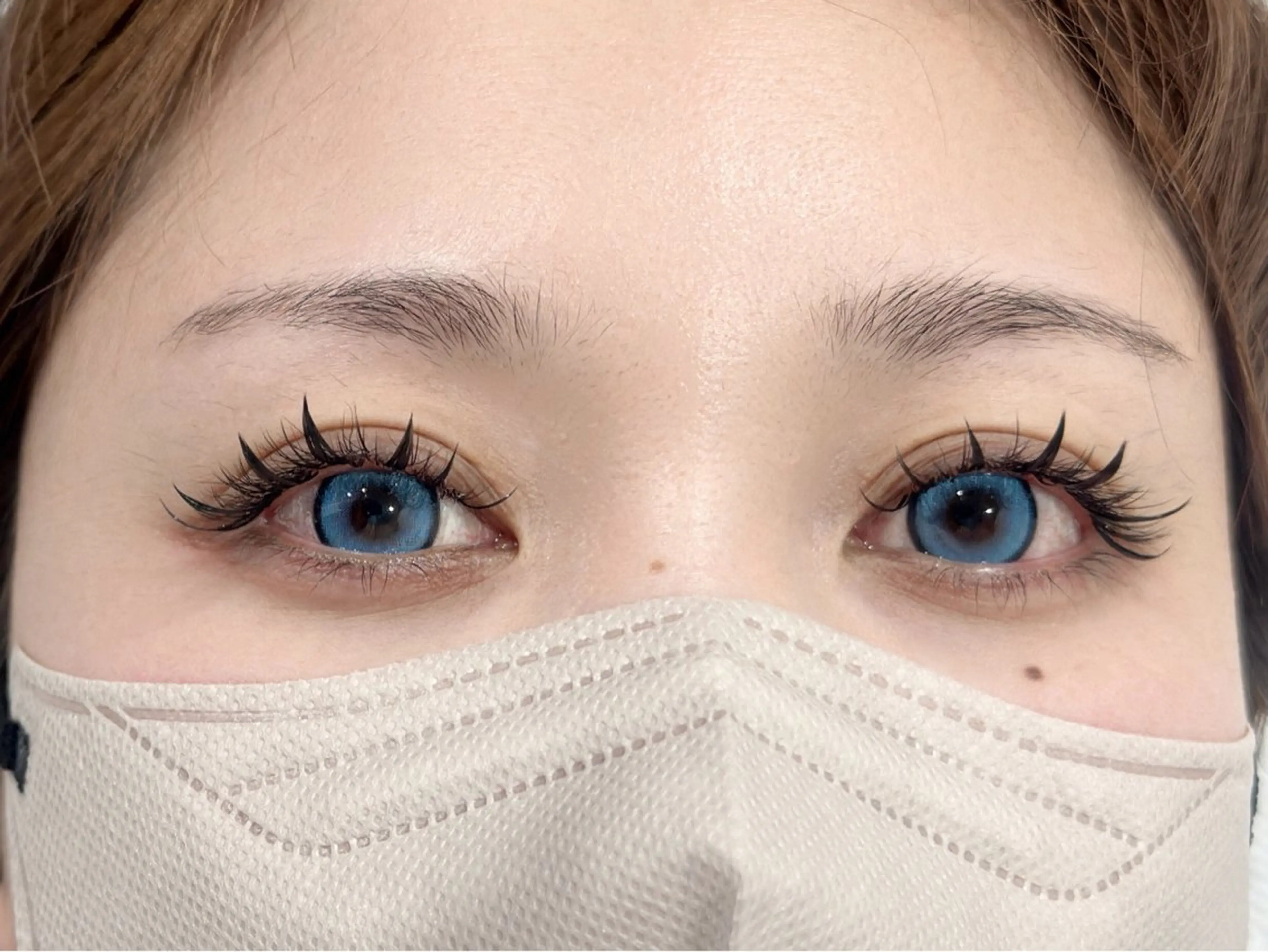 マツエク・マツパ 束感まつ毛 カラーマツエク フラットラッシュ パリジェンヌラッシュリフト まつげパーマ マツエク 🍓 KaNan🍓のマツエク・マツパデザイン