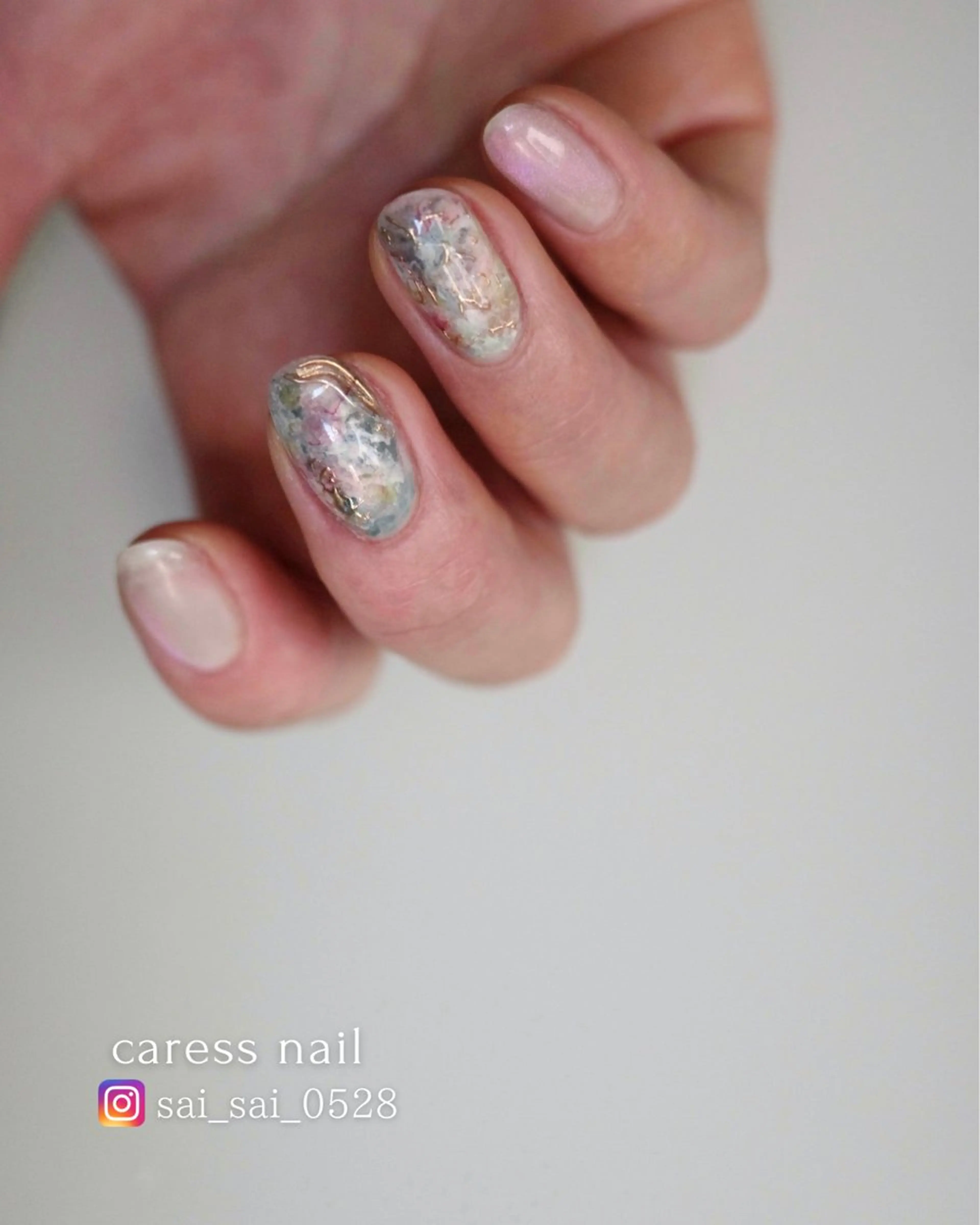 ネイル caress nail カレスネイル 代々木上原所属・カレスネイル さいのネイルデザイン