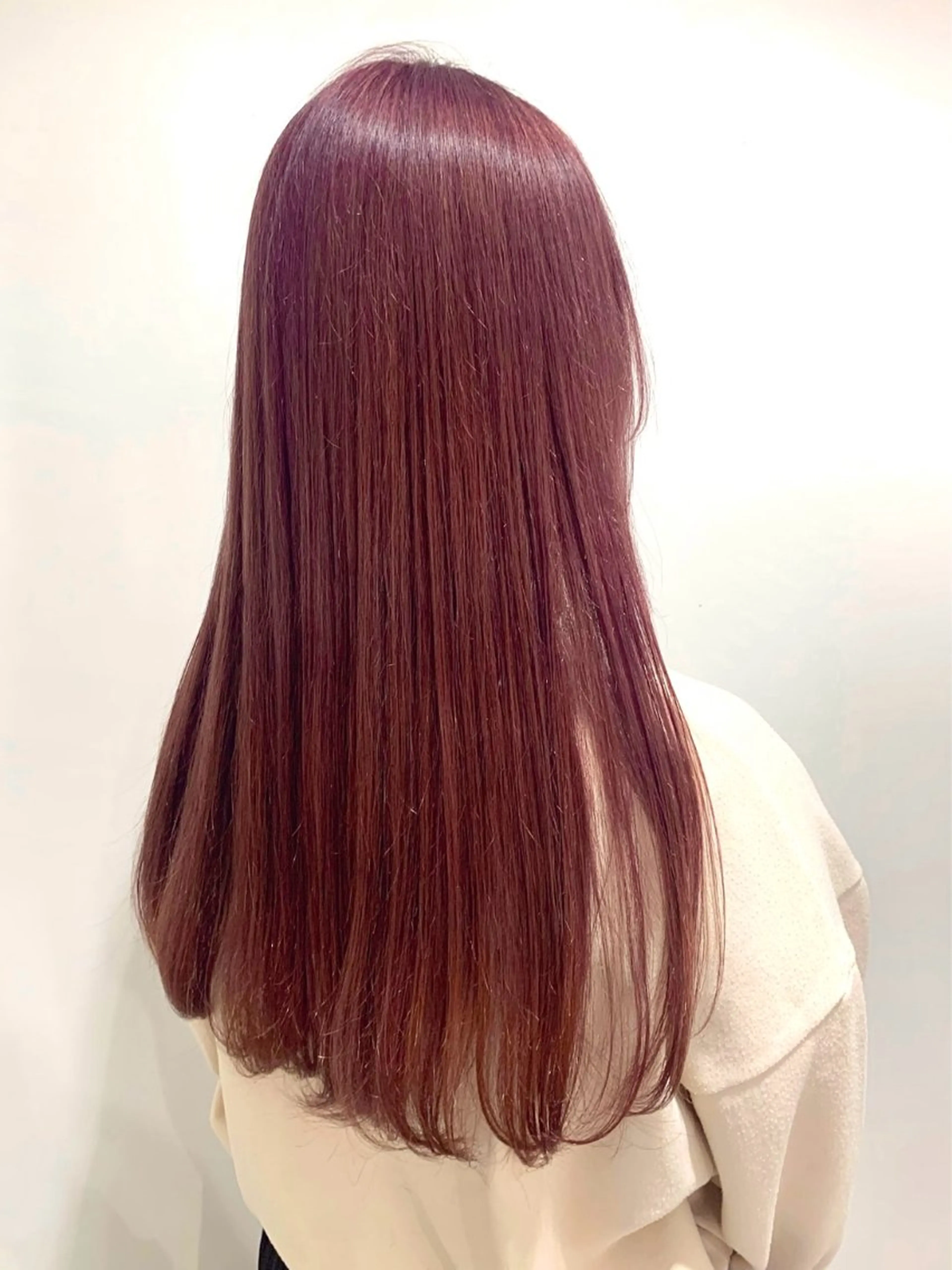 ロング カラー ヘアカラー トリートメント カットモデル 🦋‪熊田 史織のヘアスタイル