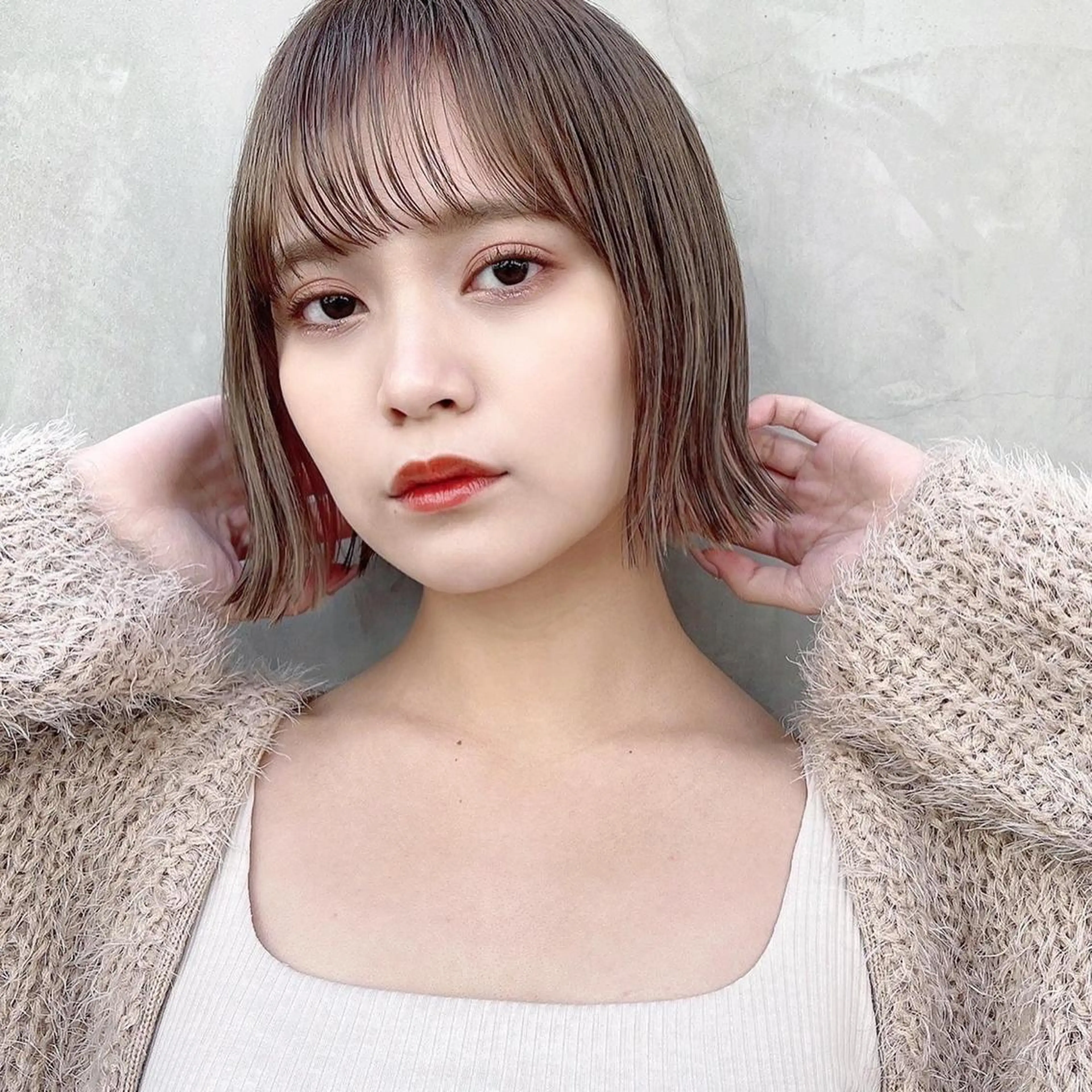 艶髪縮毛矯正＋小顔カット＋TOKIOトリートメントの写真