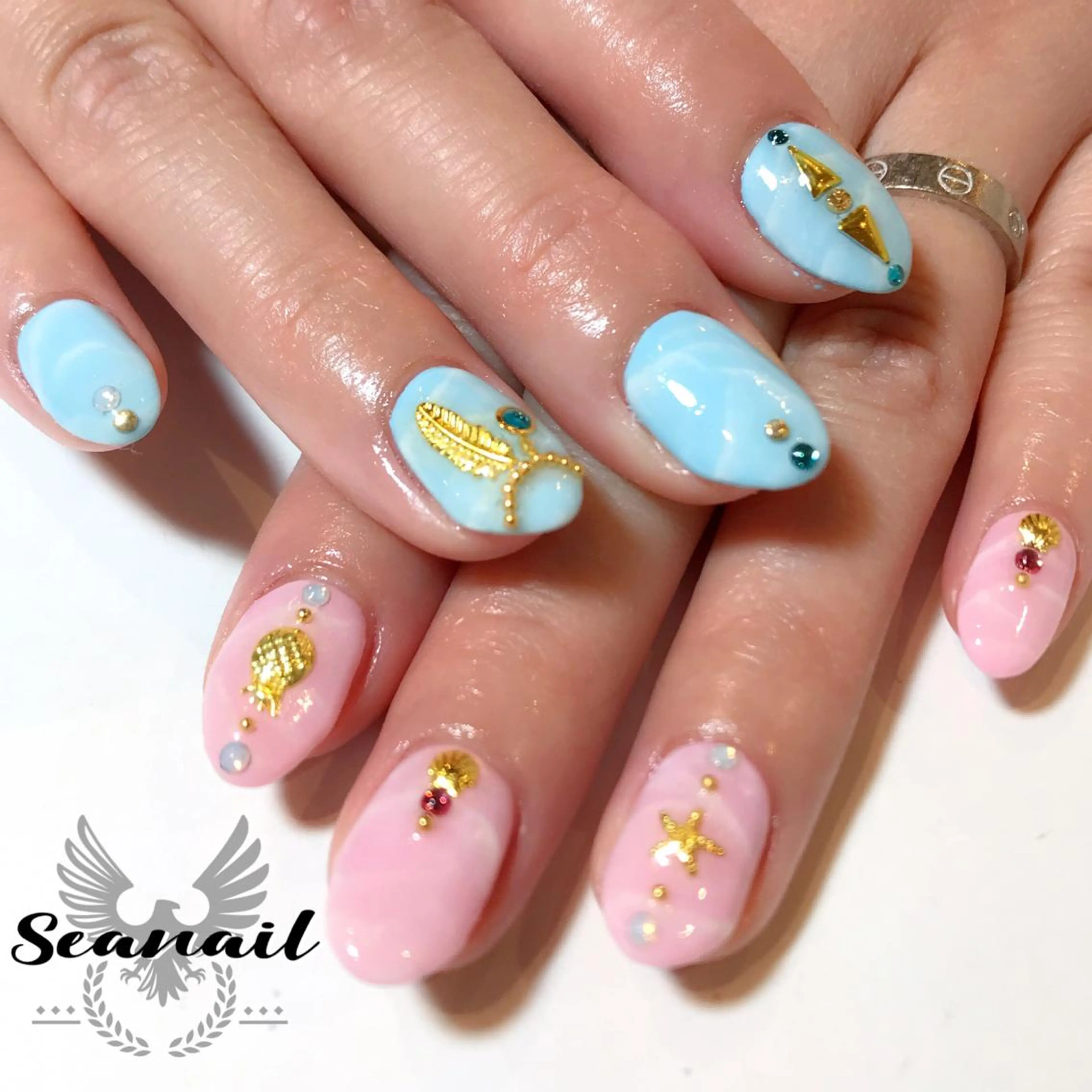 ネイル 小尾 栞のネイルデザイン