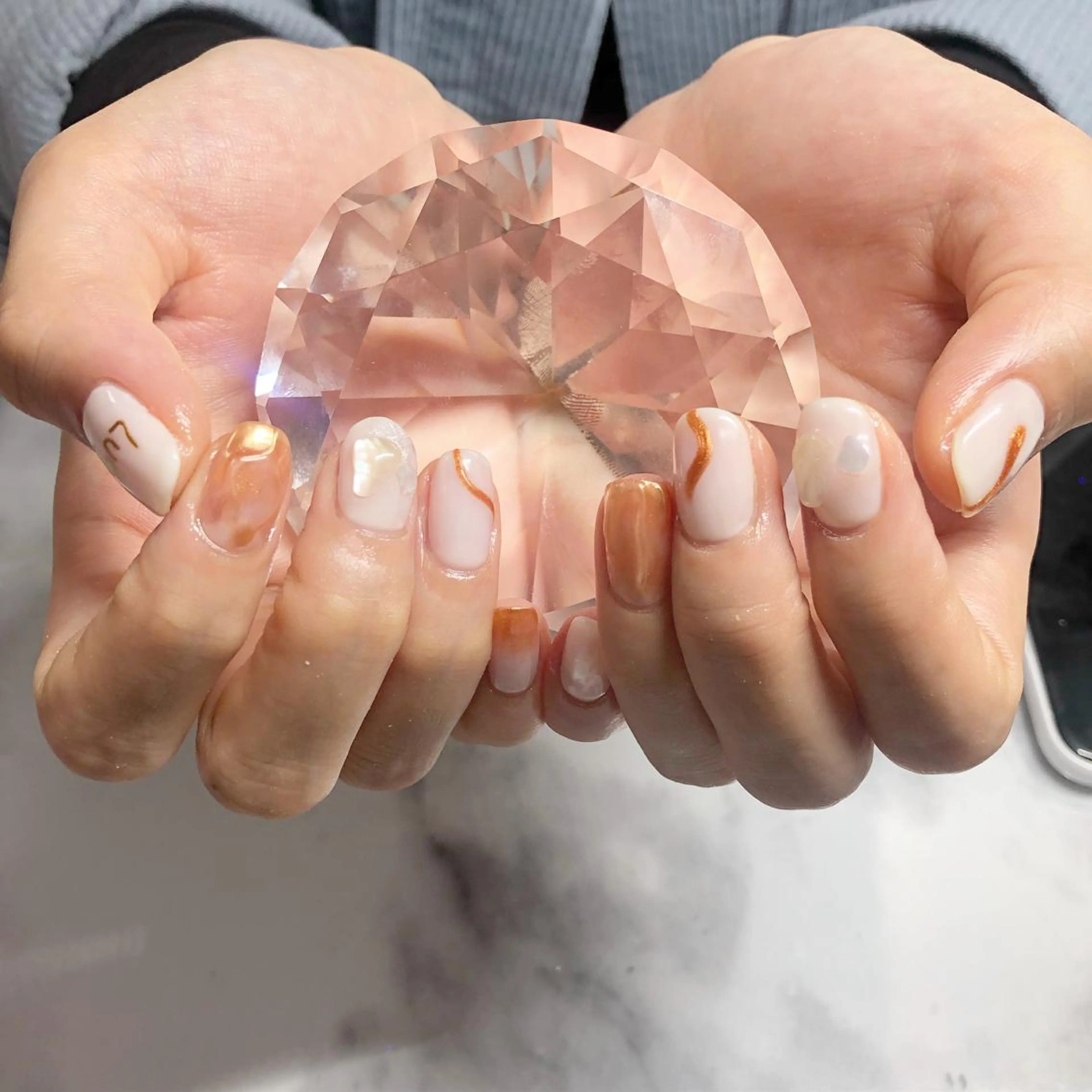 ネイル I P'ink nail salon所属・I pinknail 韓国風·持ち込み専門のネイルデザイン