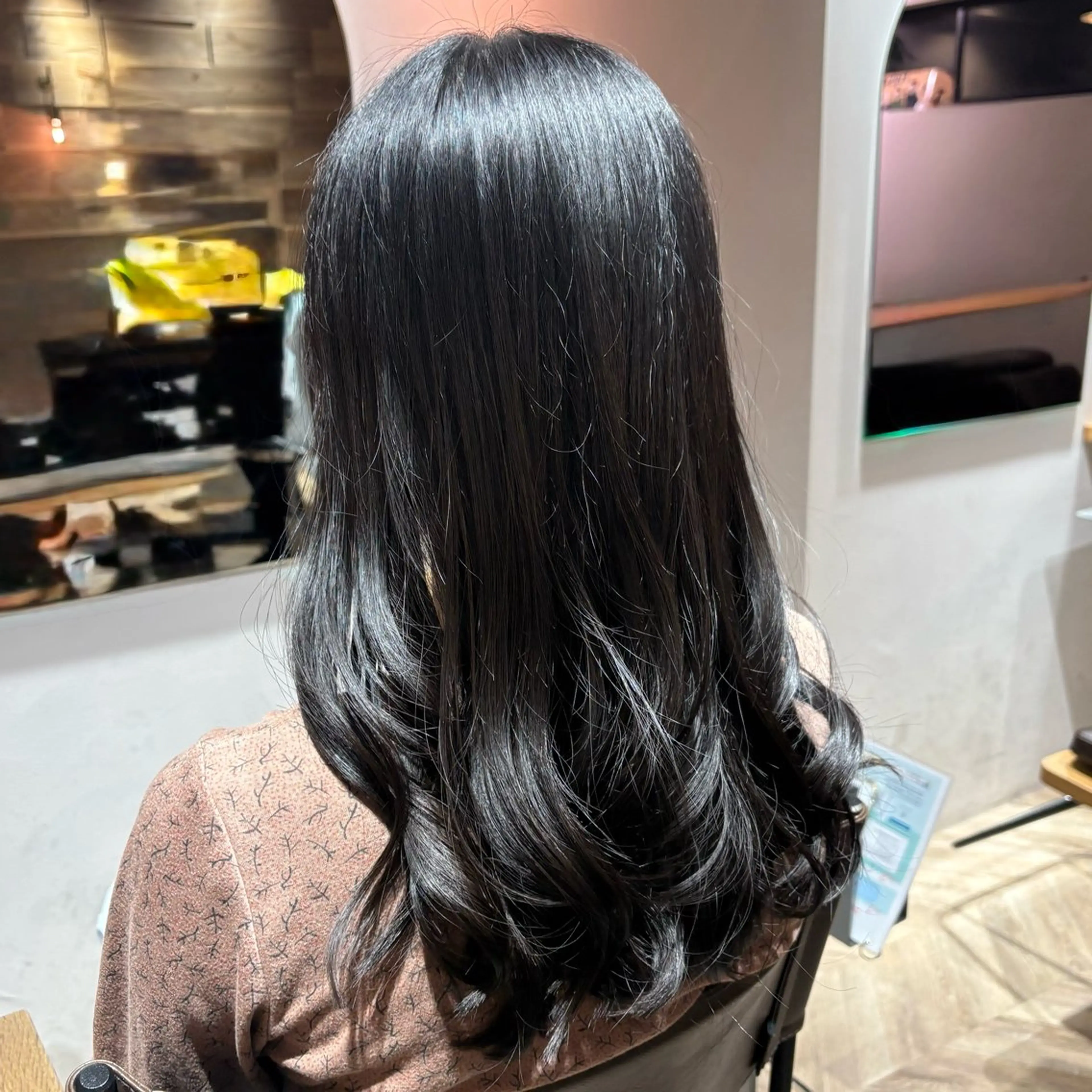 セミロング トリートメント カット トリートメント 渡邉梨里/ Relico-nidのヘアスタイル