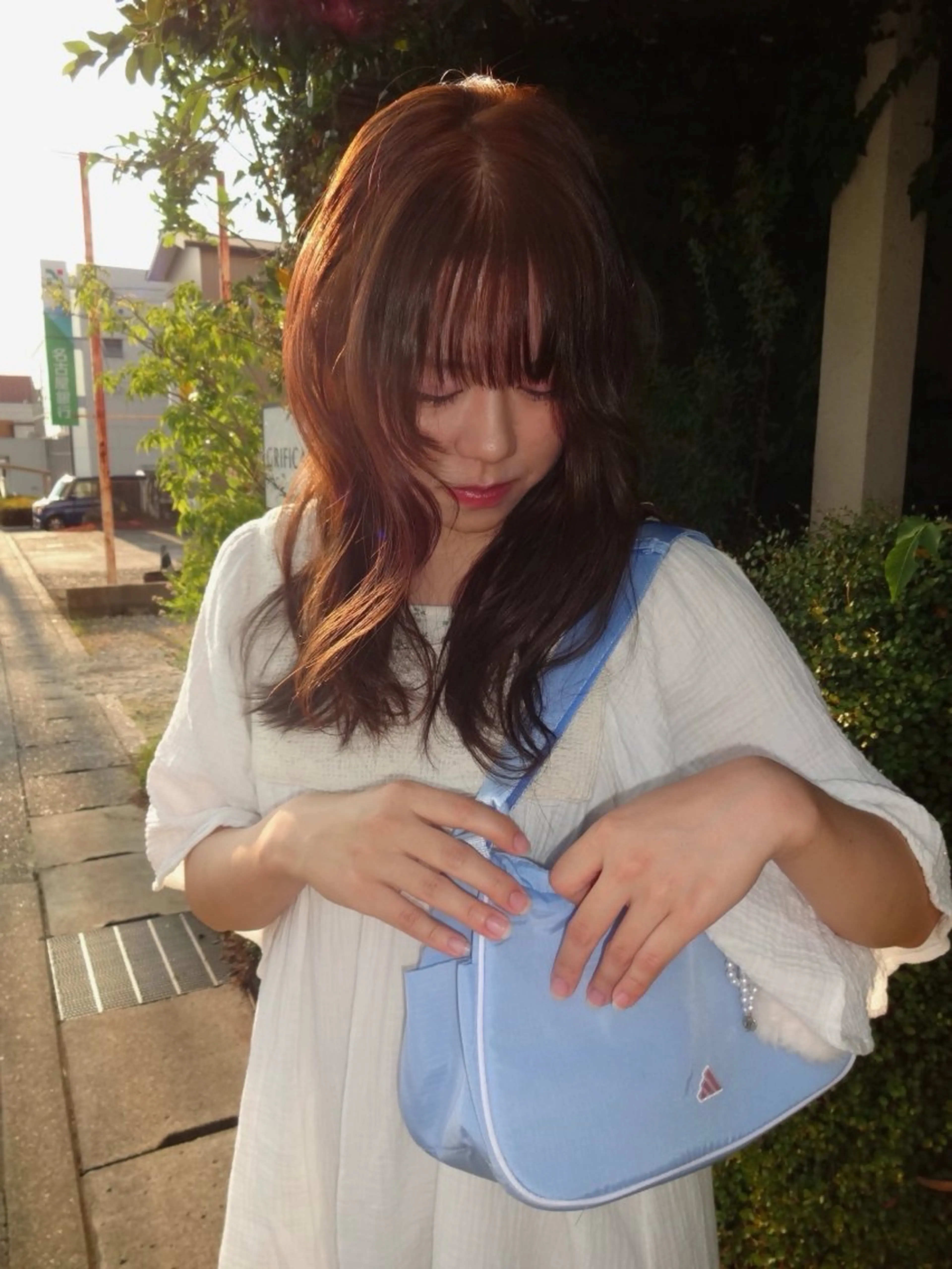 セミロング カラー 太田 妃香/岡崎美容室のヘアスタイル