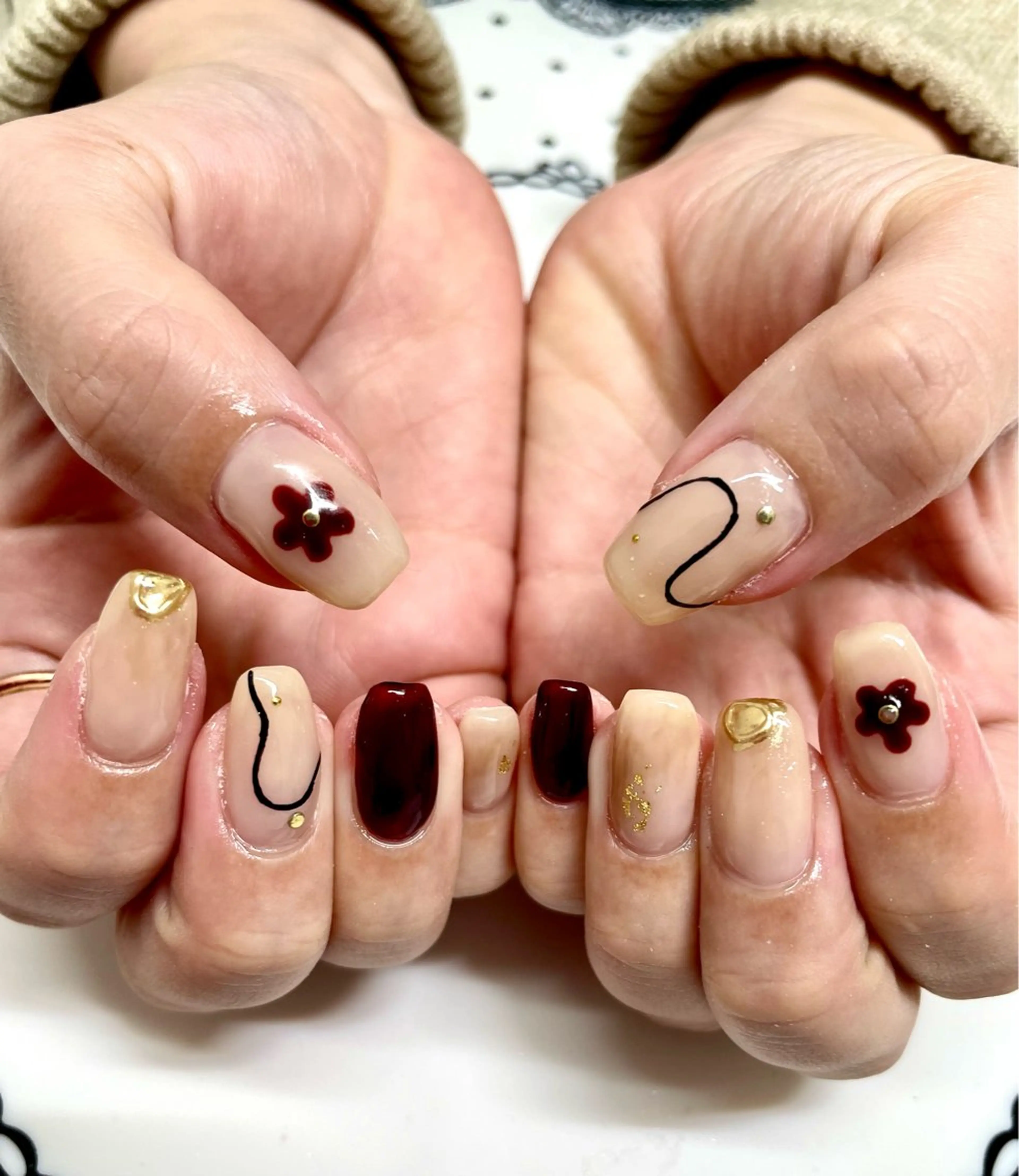ネイル ハンドネイル nailsalon sugarr所属・nailist cocoのネイルデザイン