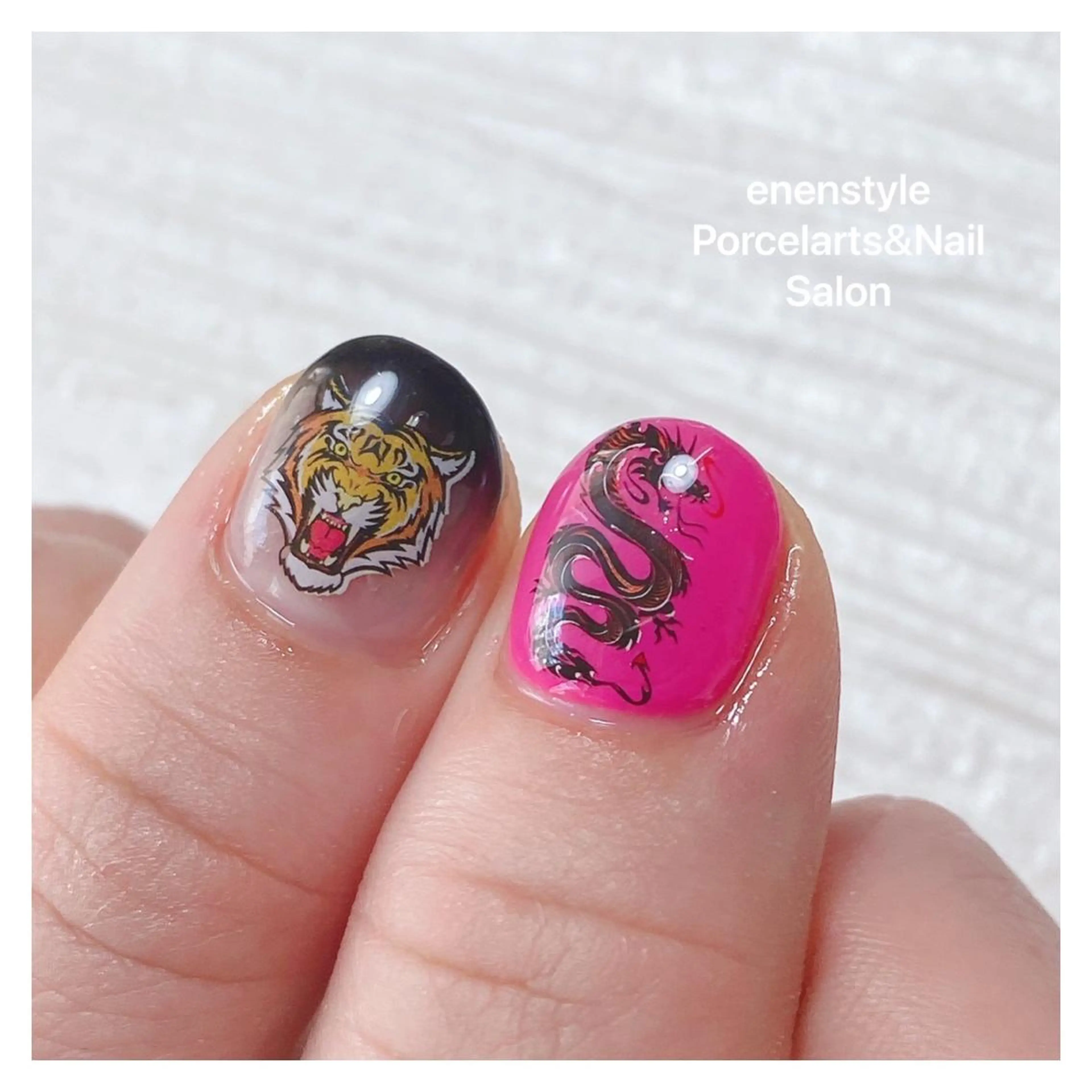 ミディアム ネイル ハンドネイル 👑enen style👑のネイルデザイン