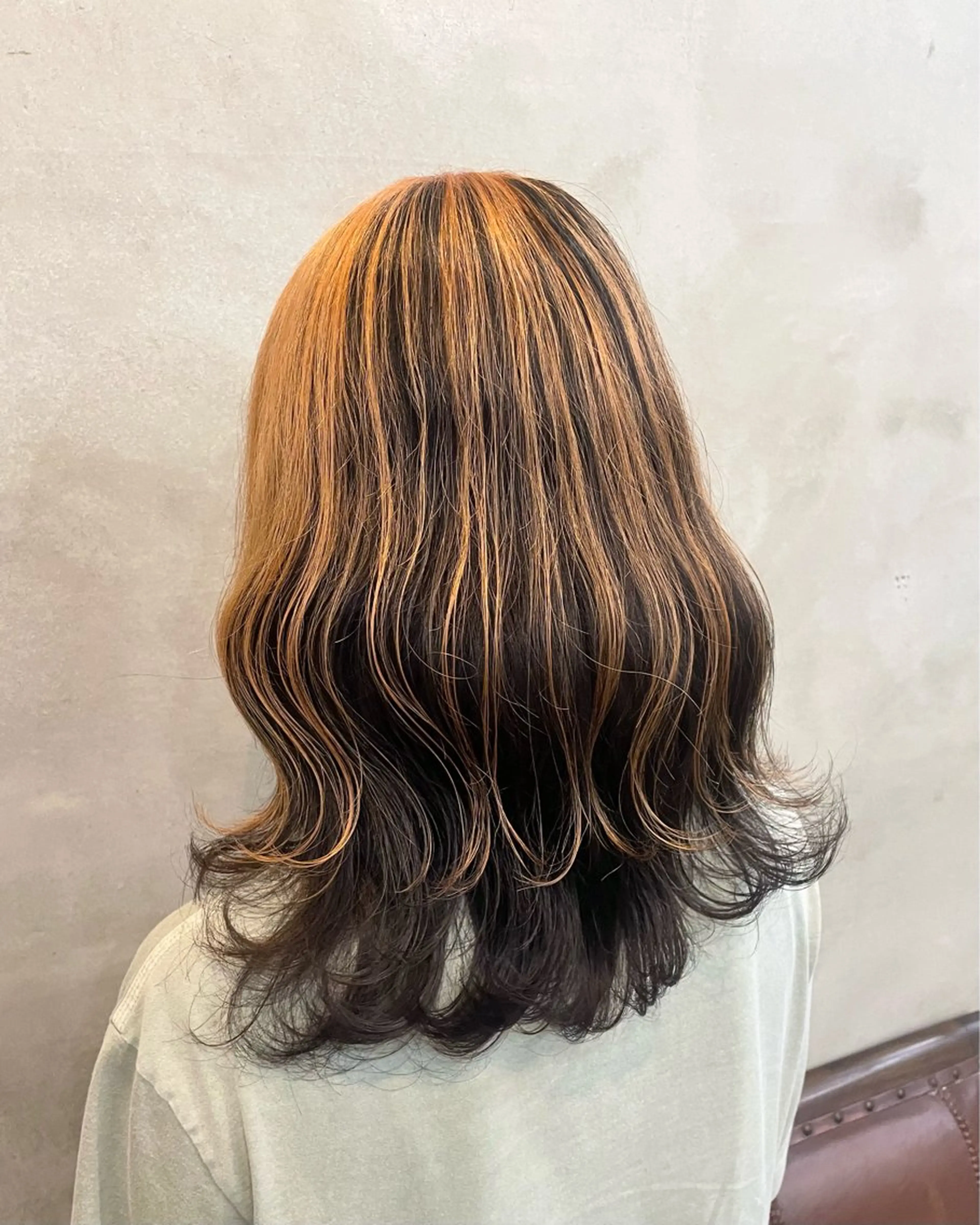 ミディアム カラー ヘアアレンジ ヘアカラー トリートメント 【ピンク/韓国ヘア/ ヘアセット】亜海のヘアスタイル