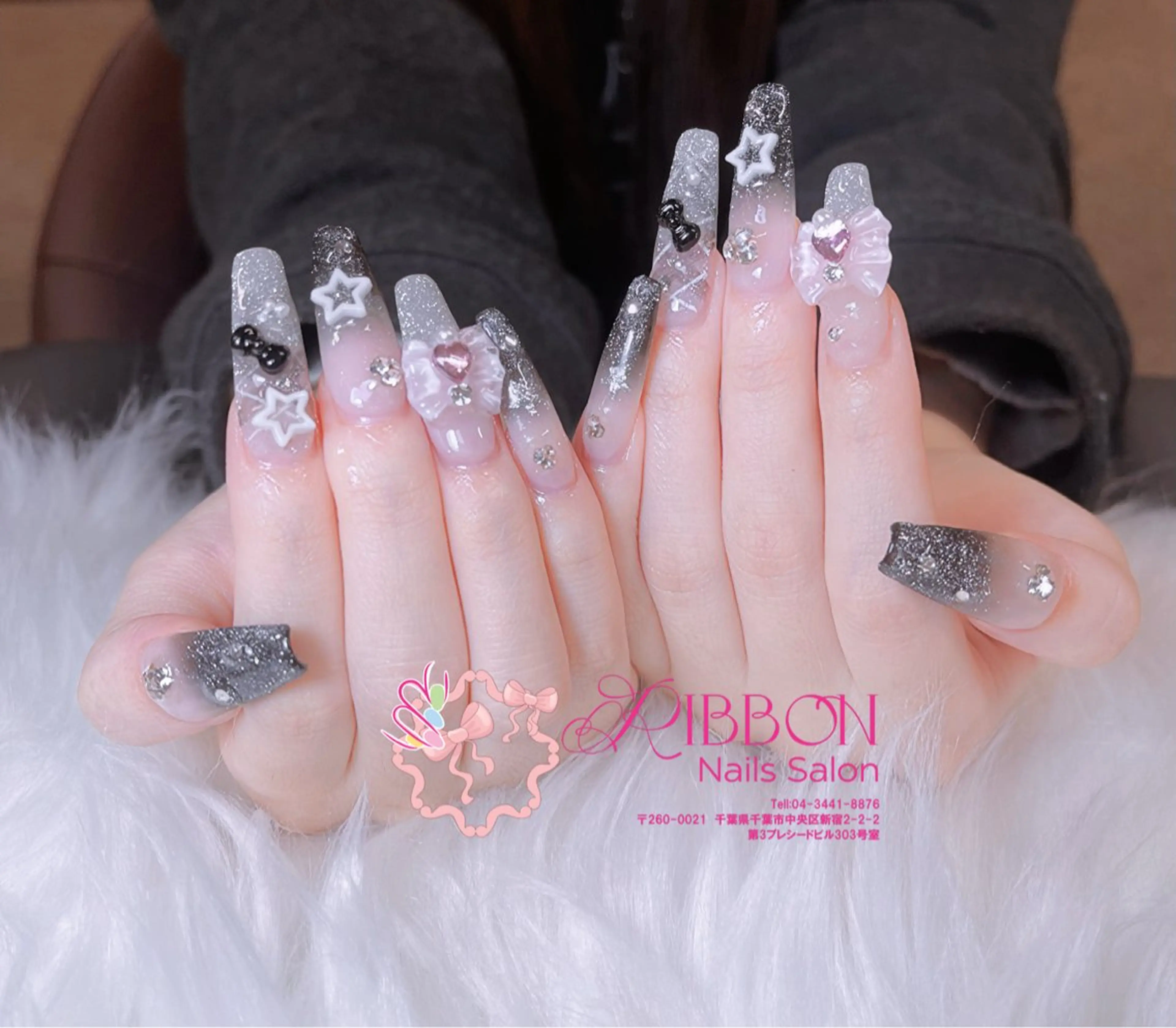 ネイル チークネイル フットネイル フレンチネイル グラデーション 韓国ネイル Ribbonnail salonのネイルデザイン