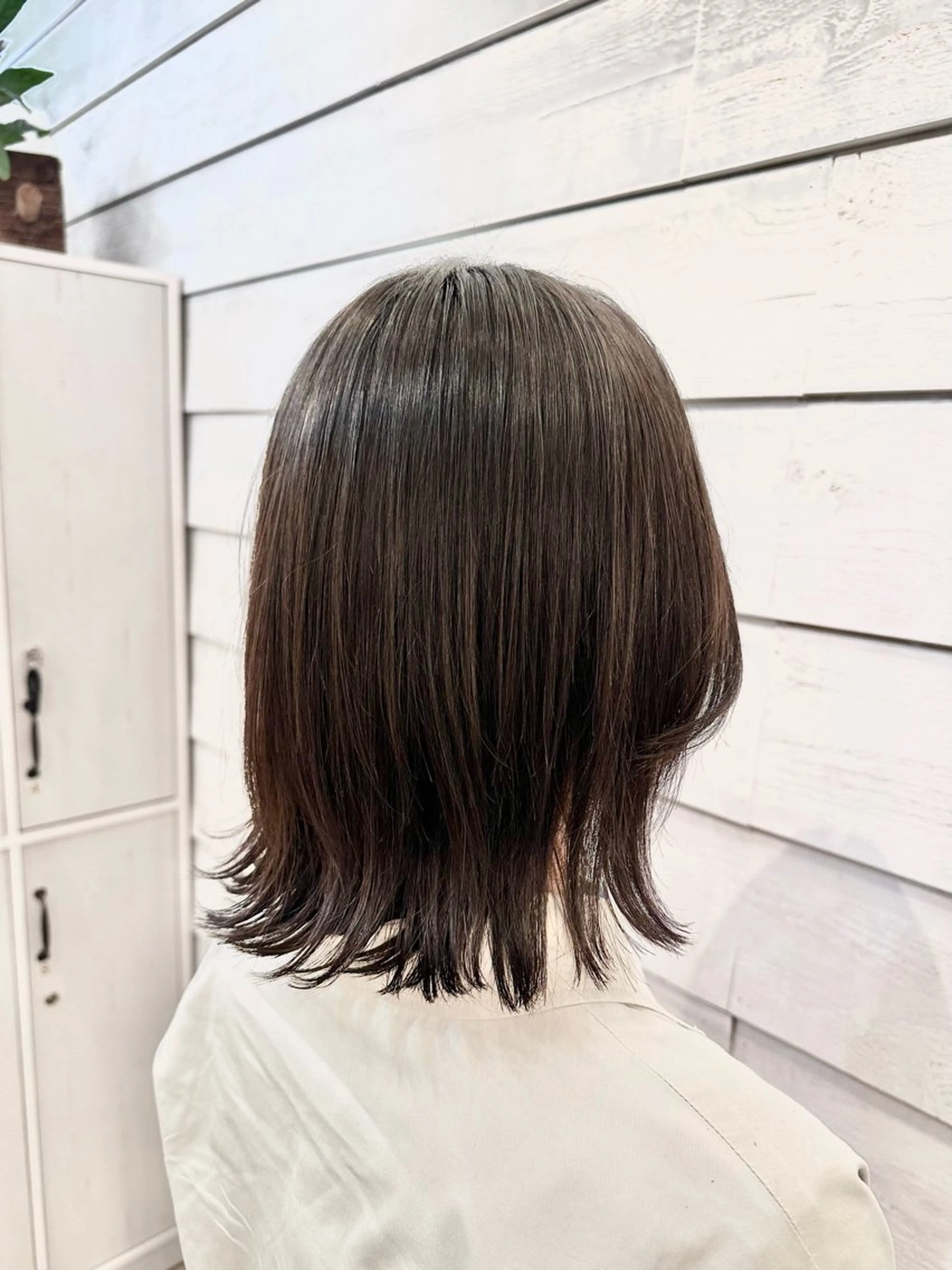 ミディアム パーマ 縮毛矯正/髪質改善/ 佐々木大輔のヘアスタイル