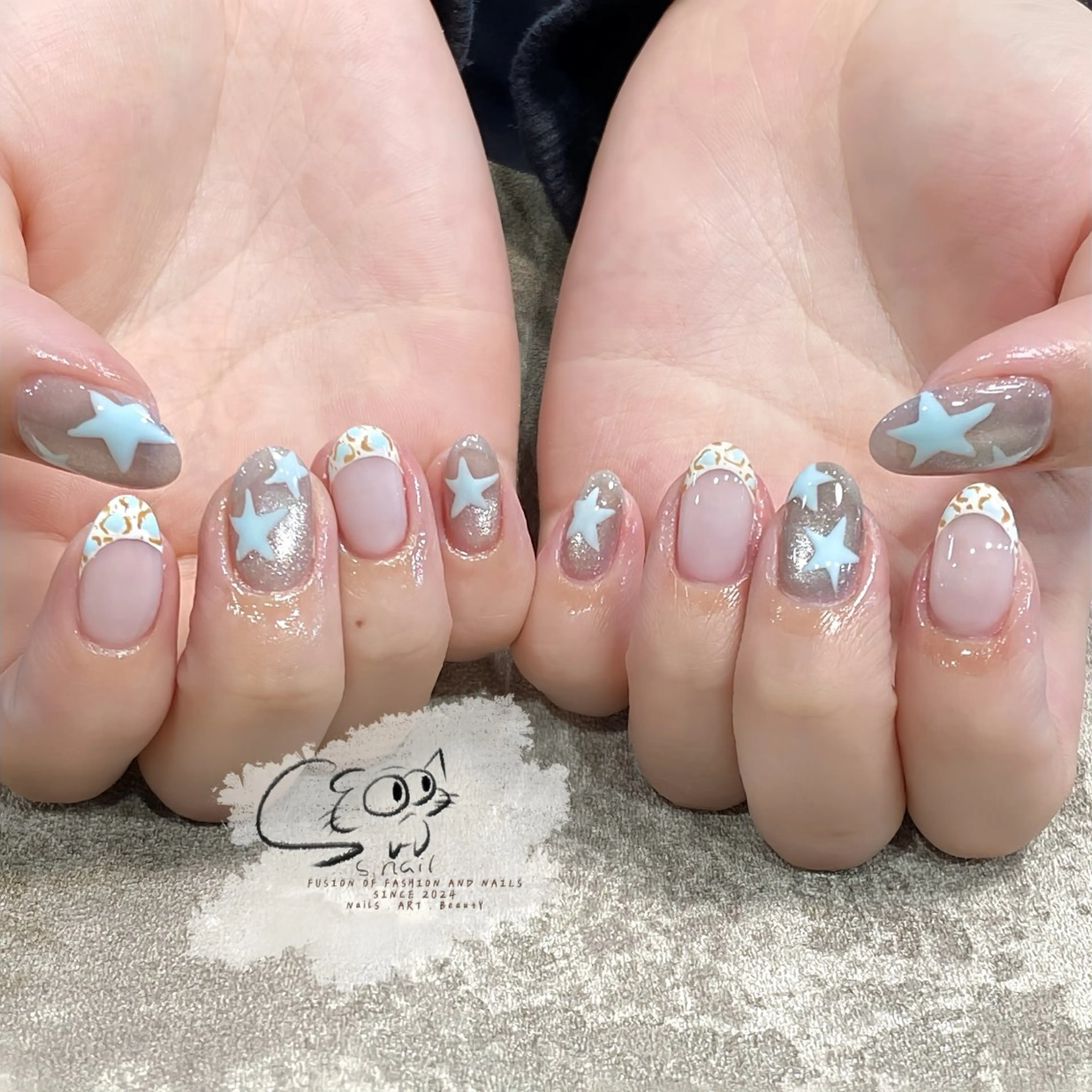 ネイル チークネイル フレンチネイル グラデーション マグネットネイル ワンカラーネイル ハンドネイル S.nail所属・S.nail _のネイルデザイン
