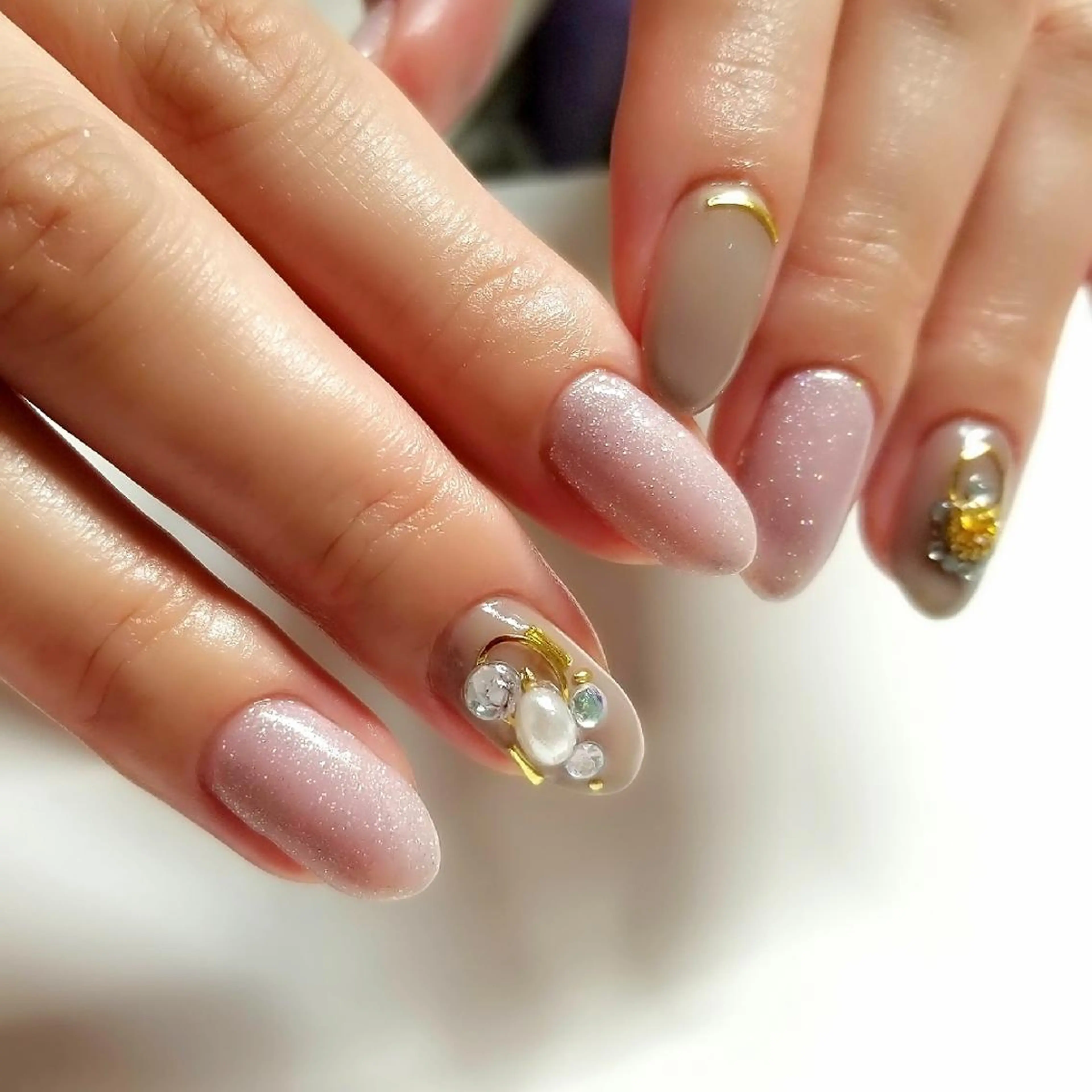 ネイル シンプルネイル Lien nail リアン　ネイルのネイルデザイン