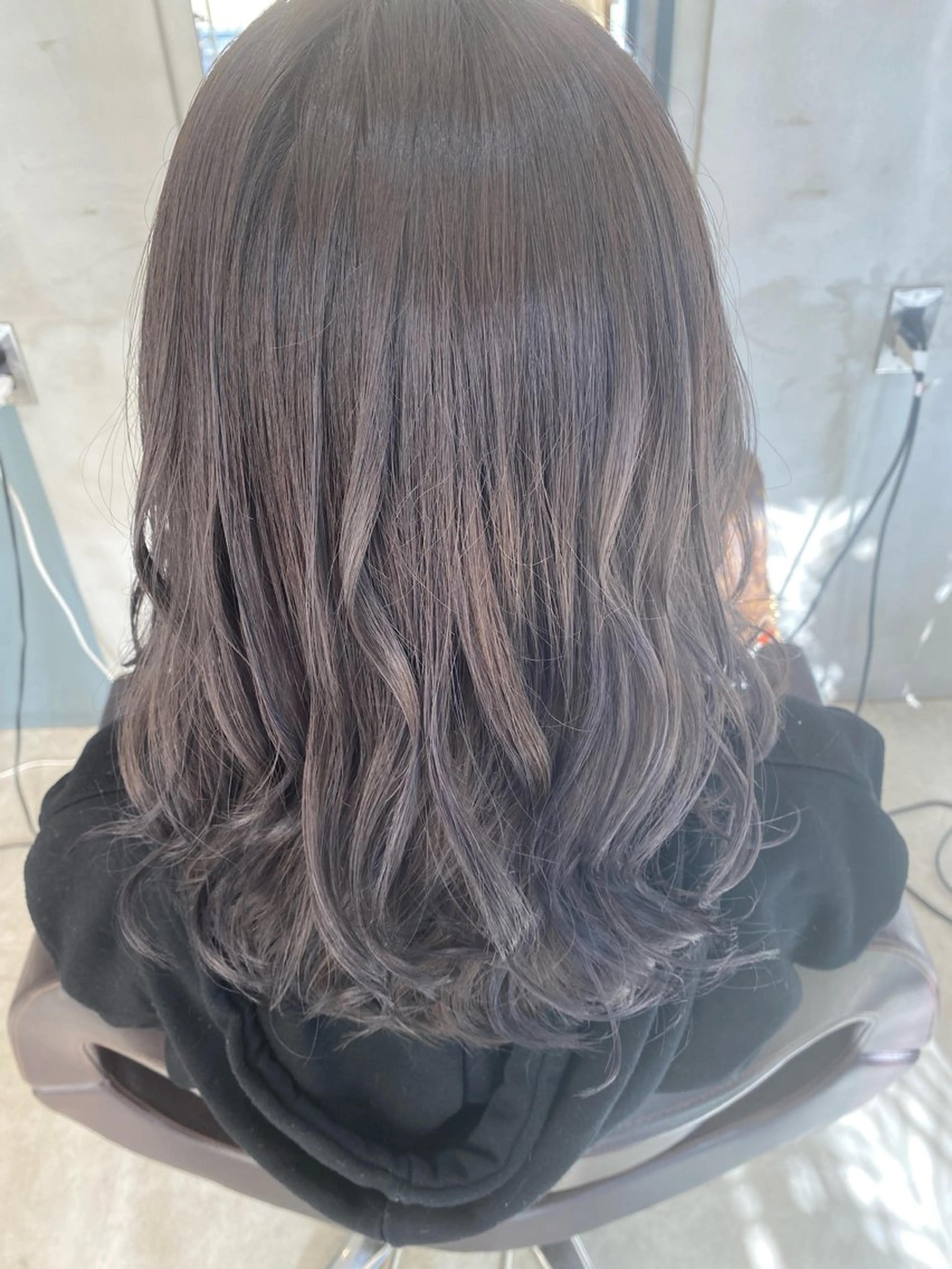 セミロング カラー AUBE hair ales福岡平尾店所属・塚本 昂のヘアスタイル