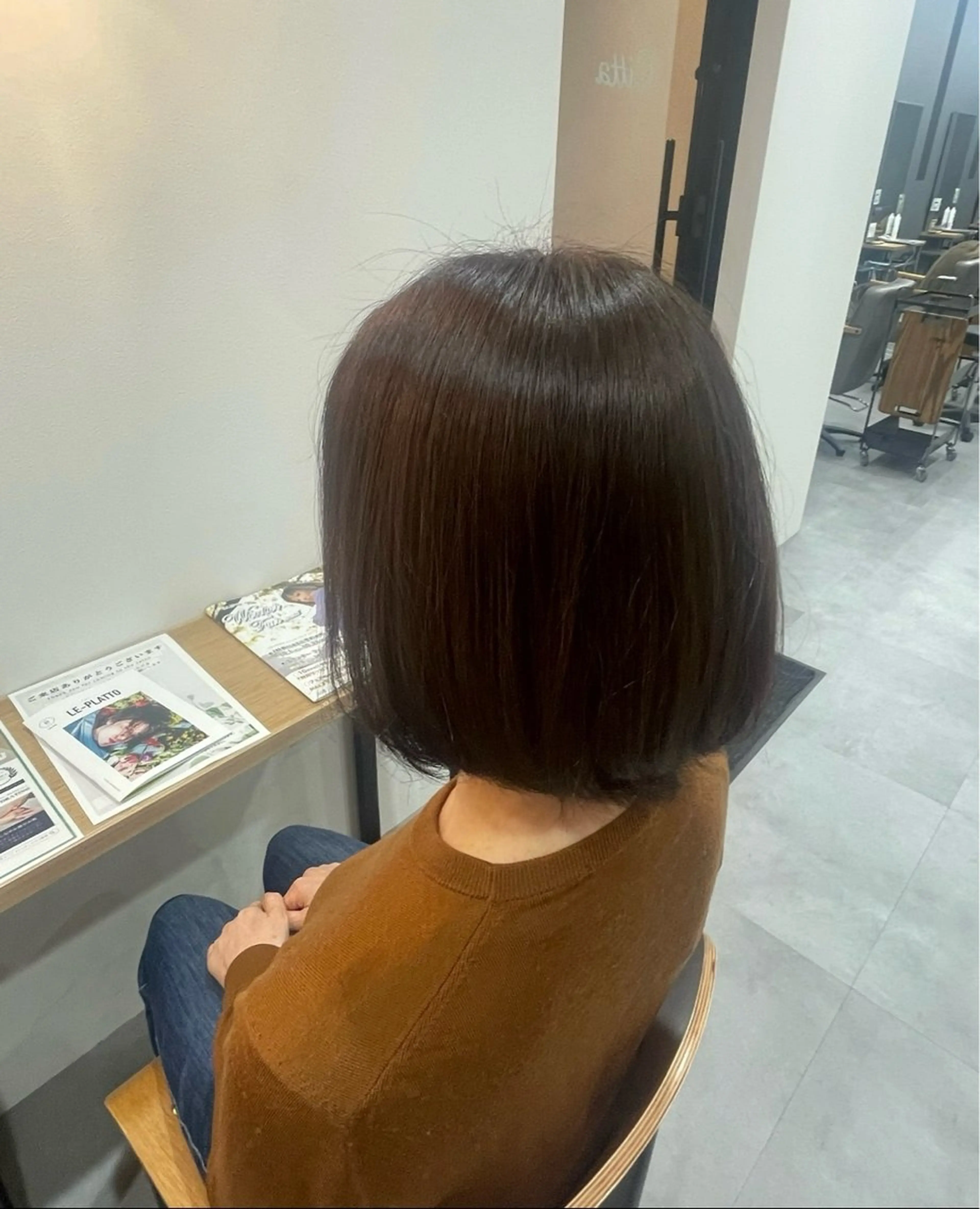 ショート カラー ルプラボウ りく/艶カラーのヘアスタイル