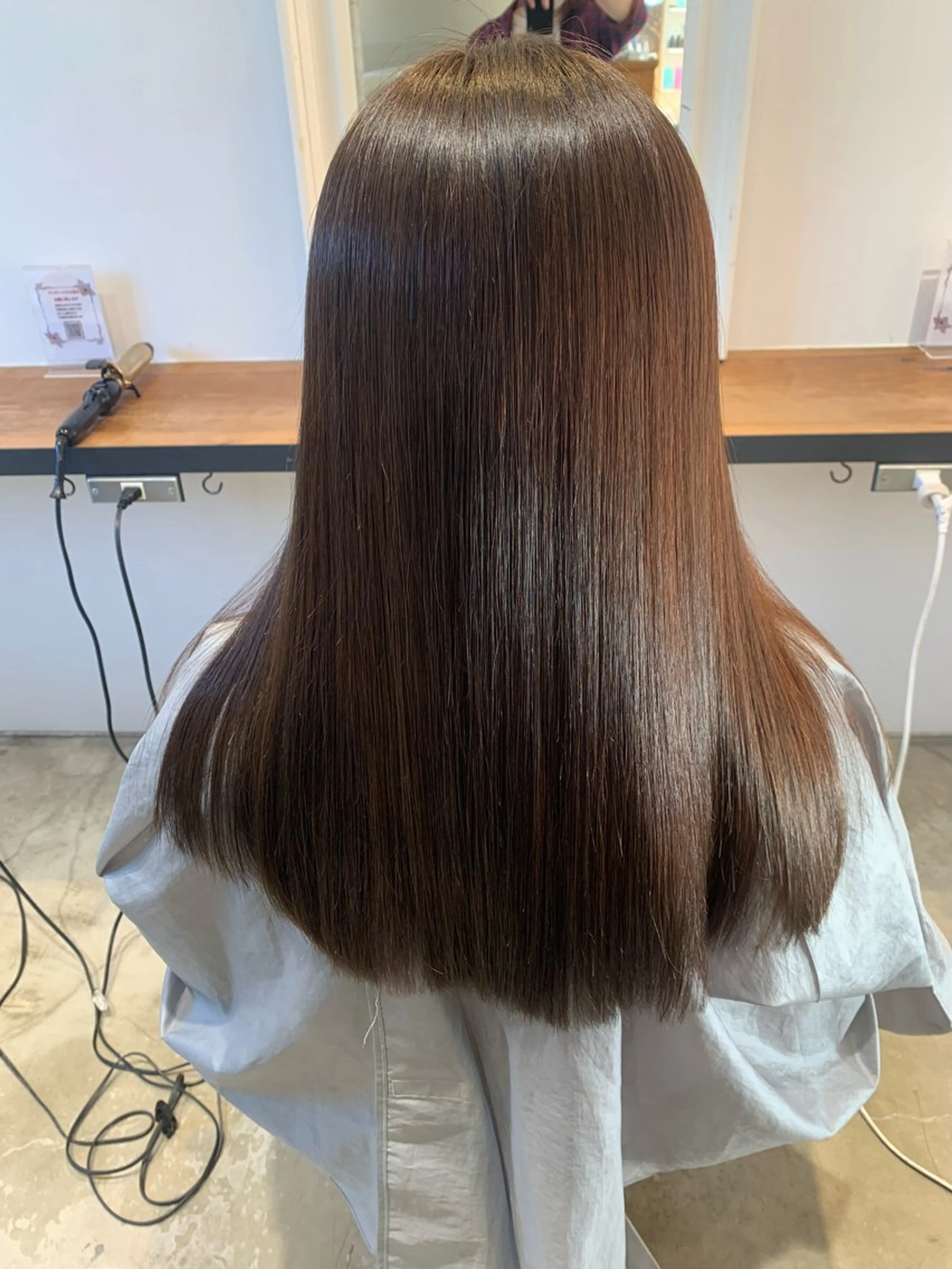 【さら艶絹髪へ】髪質改善トリートメント＆ヘアカラー（白髪染め可）の写真