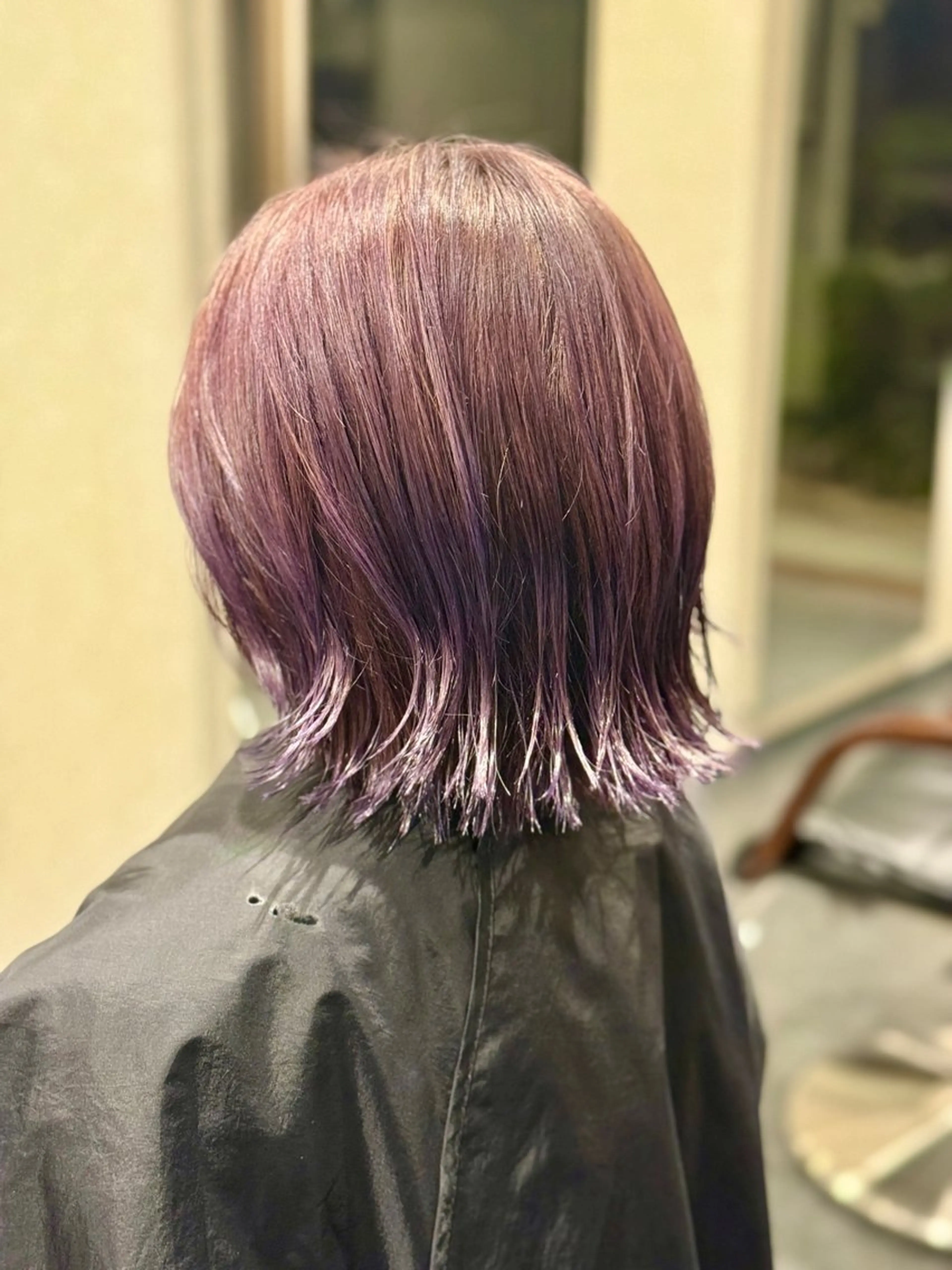 ショート レイヤーカット 髪質改善⚡️カラー 🍀武久 誠🍀のヘアスタイル