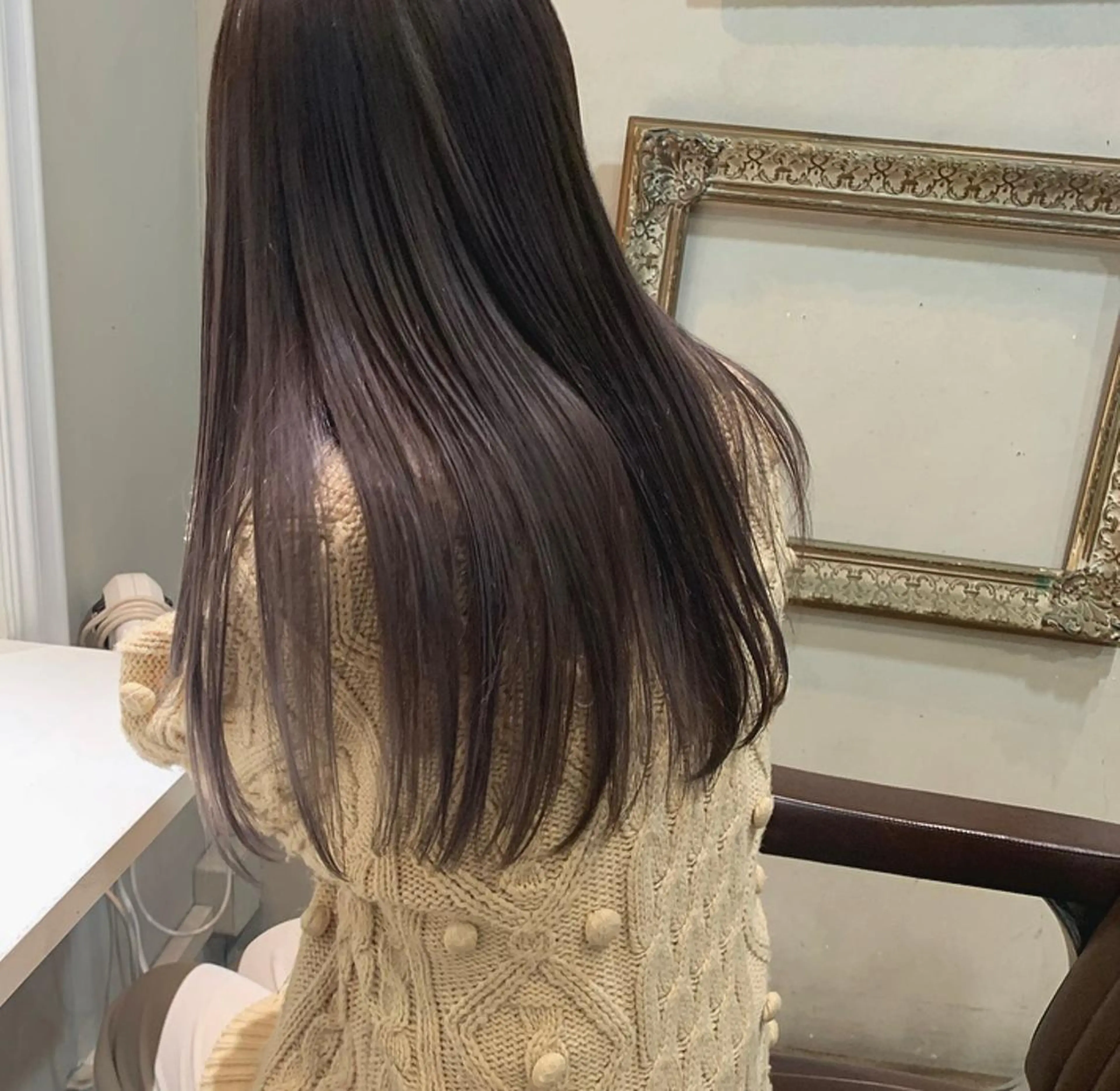 ロング カラー ベージュカラー ラベンダーカラー ベージュ🤎透明感 カラー🤎anriのヘアスタイル