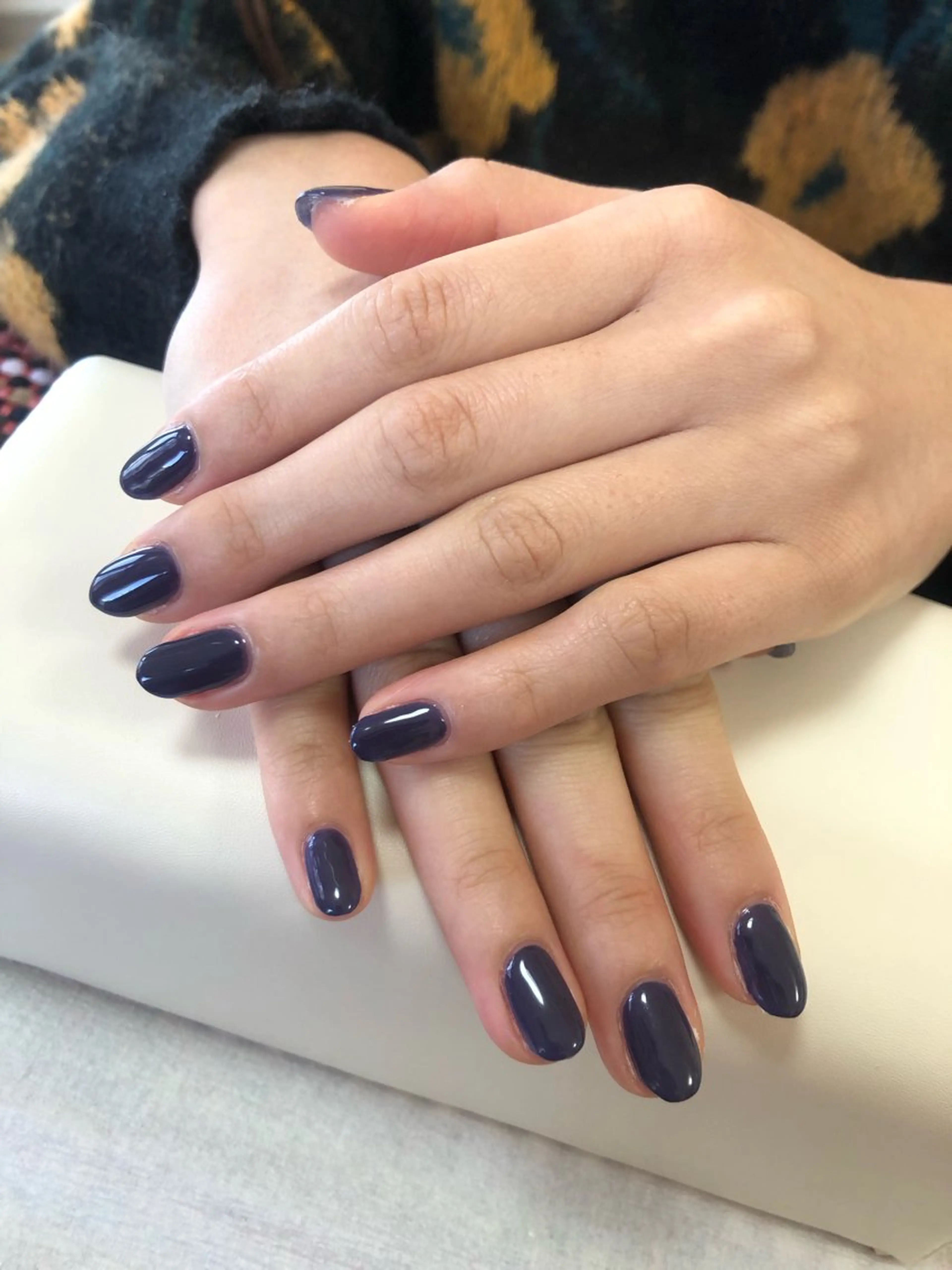 ネイル ネイビー ハンドネイル meeho所属・salon *meehoのネイルデザイン