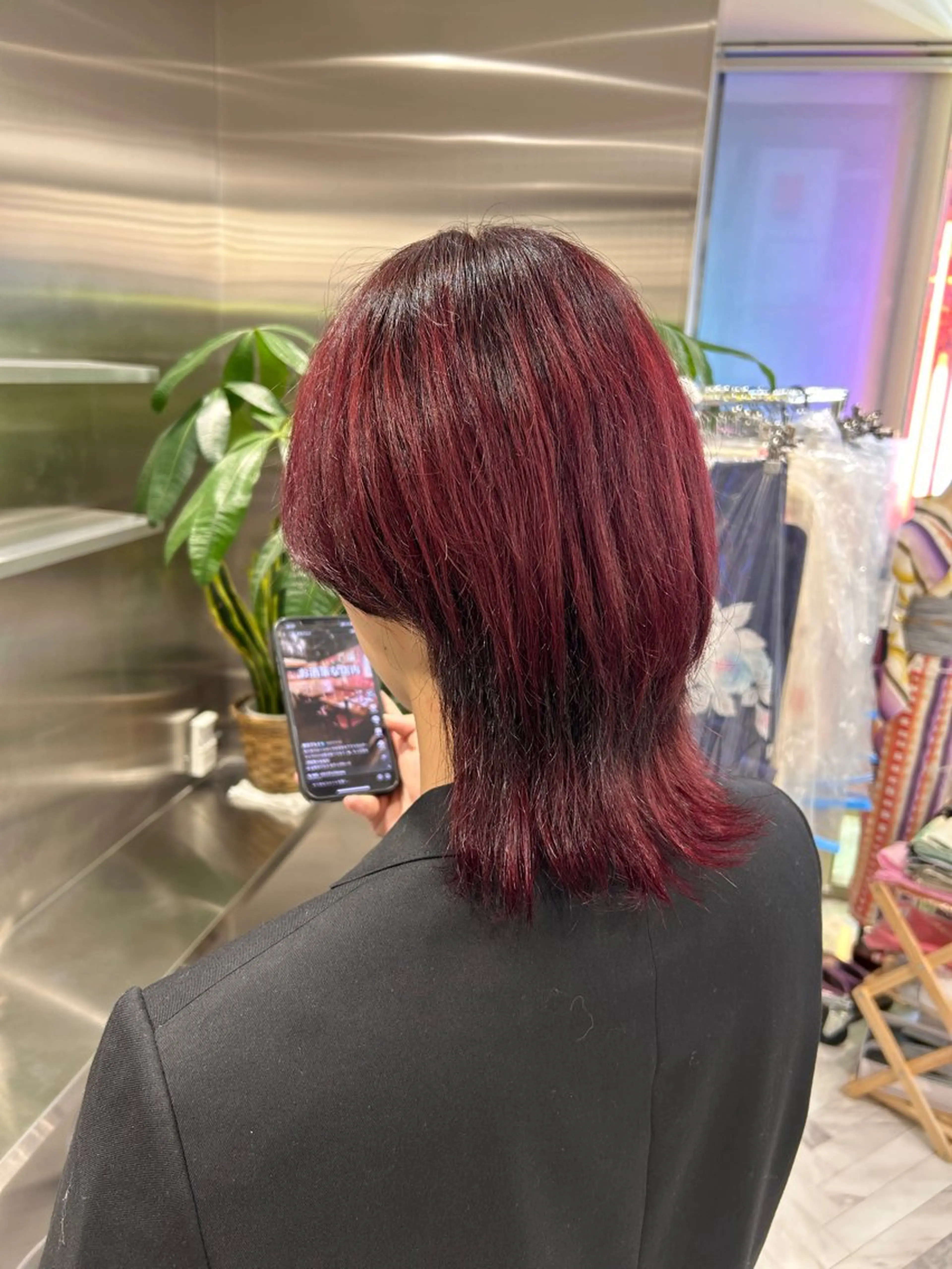 カラー メンズ ヘアカラー 冬っぽカラー/ マツエク/ゆきなのマツエク・マツパデザイン