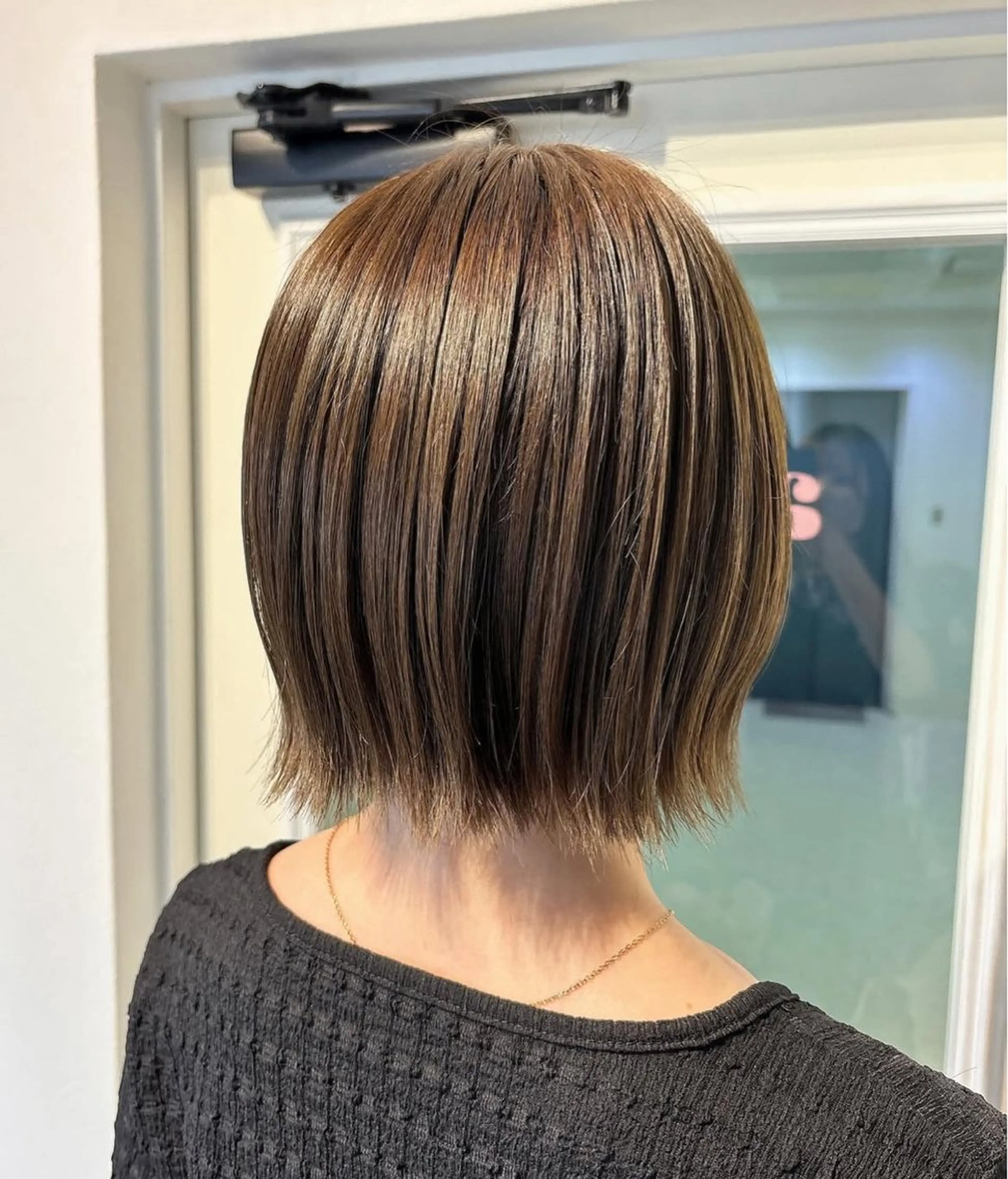 ショート 切りっぱなしボブ ボブ annuy ハルタのヘアスタイル