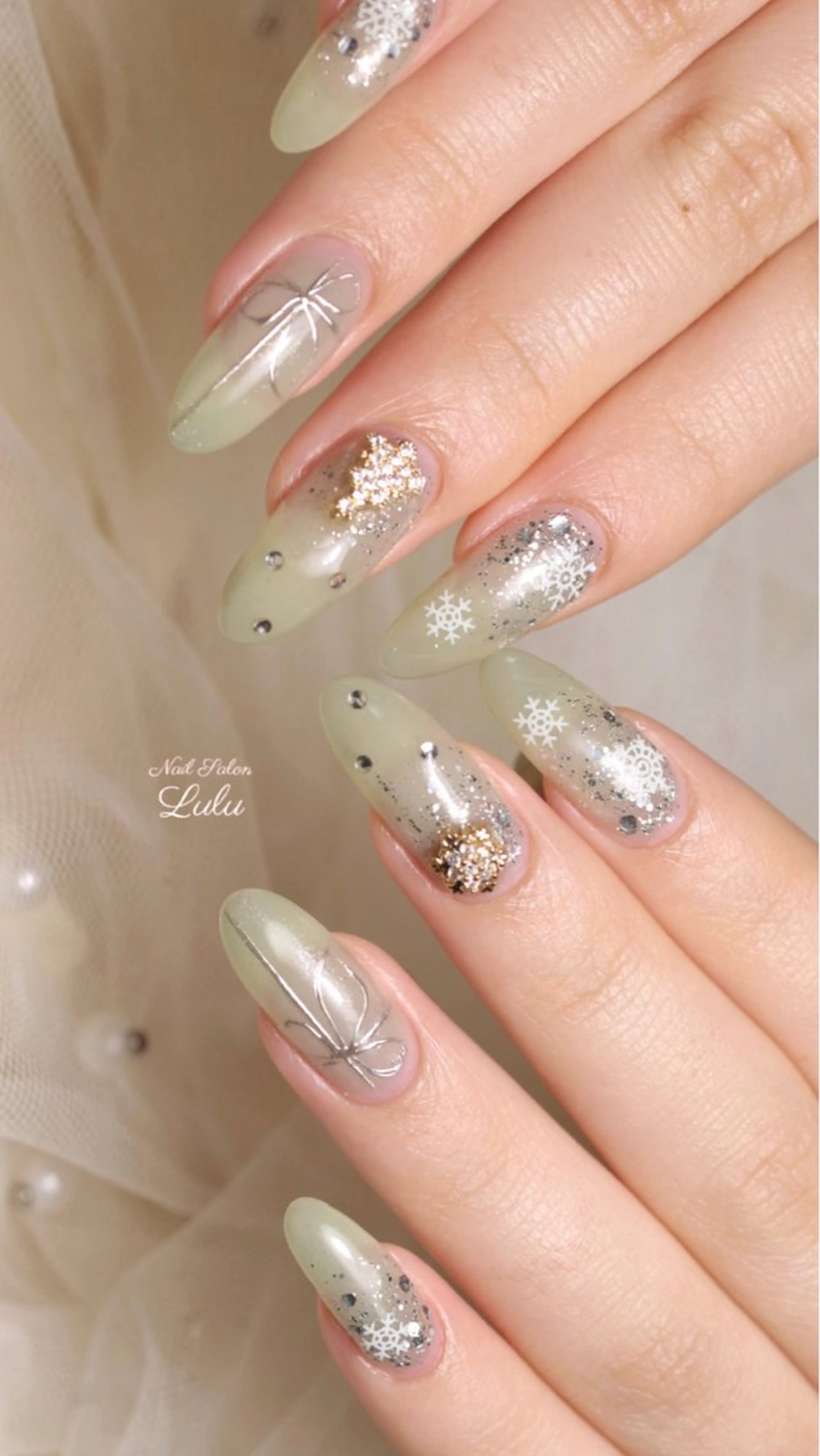 ネイル ハンドネイル Lulu nail salon 南堀江店所属・西村 あやかのネイルデザイン