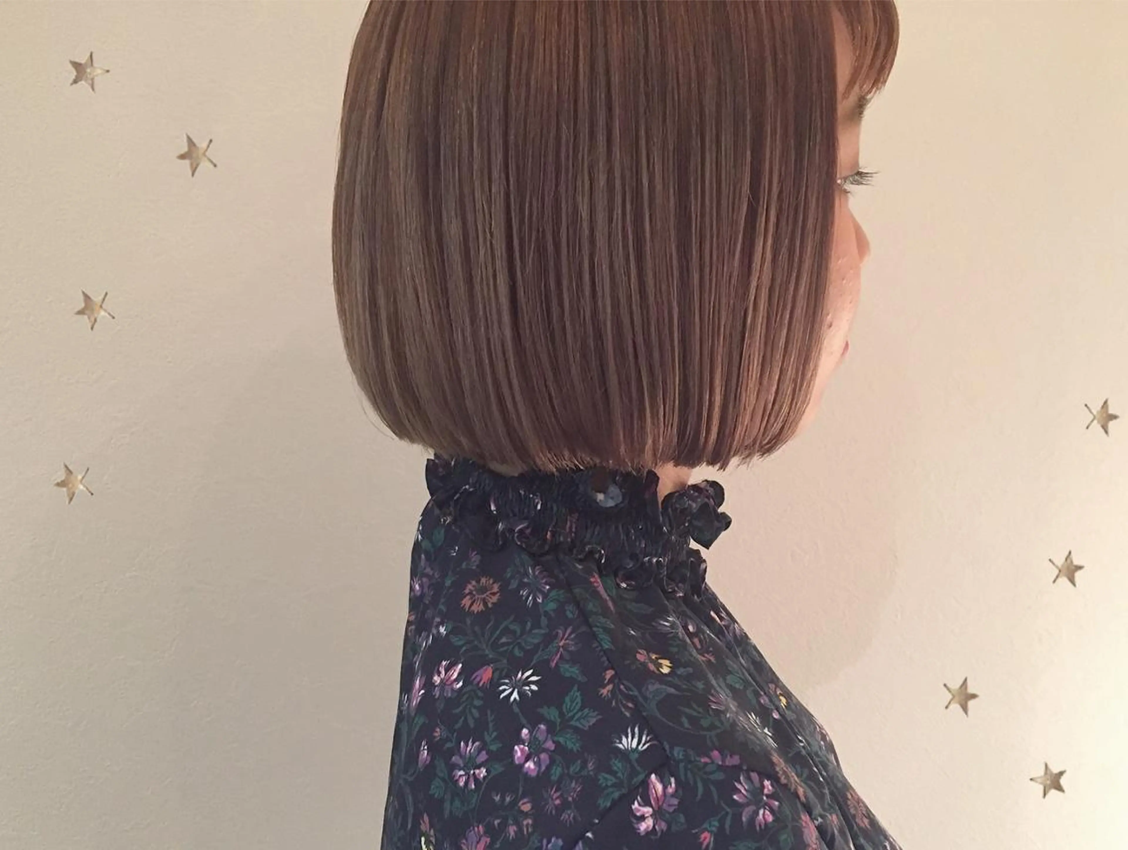 ショート ラベンダーブラウン ボブ salon AKIRA所属・市川 千夏のヘアスタイル