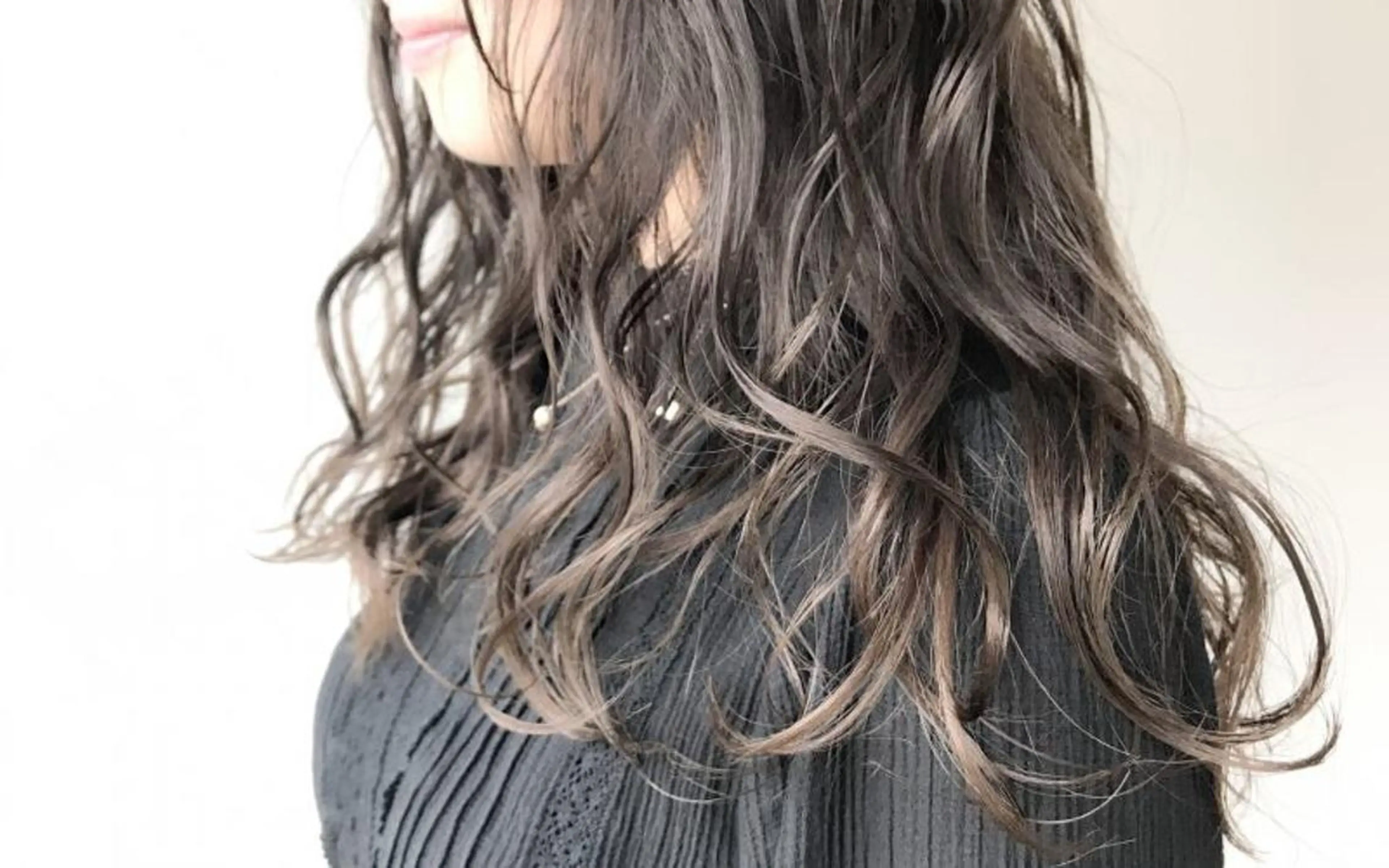 セミロング カラー 古山 勇太のヘアスタイル