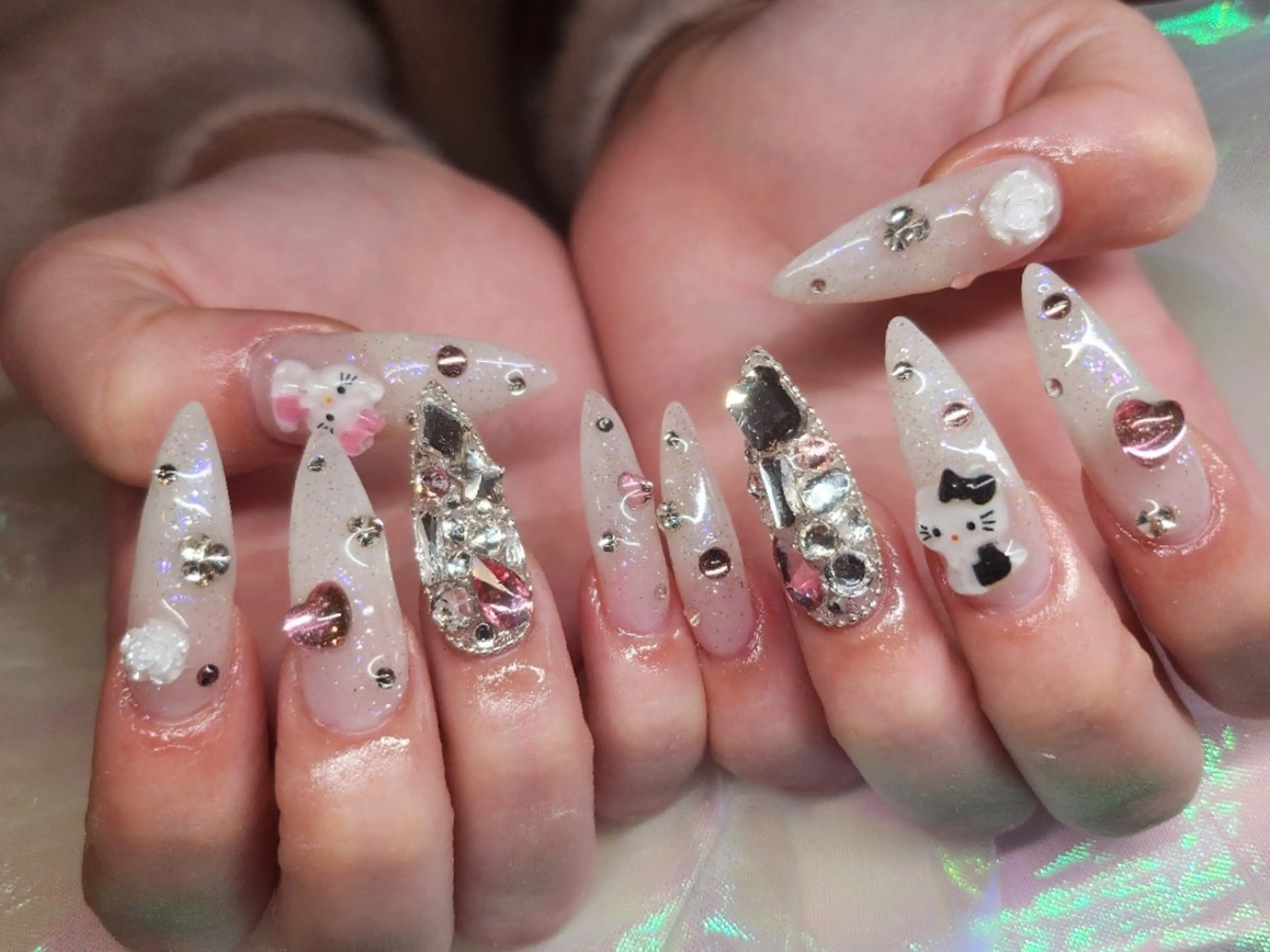 ネイル ハンドネイル 💜bora .のネイルデザイン