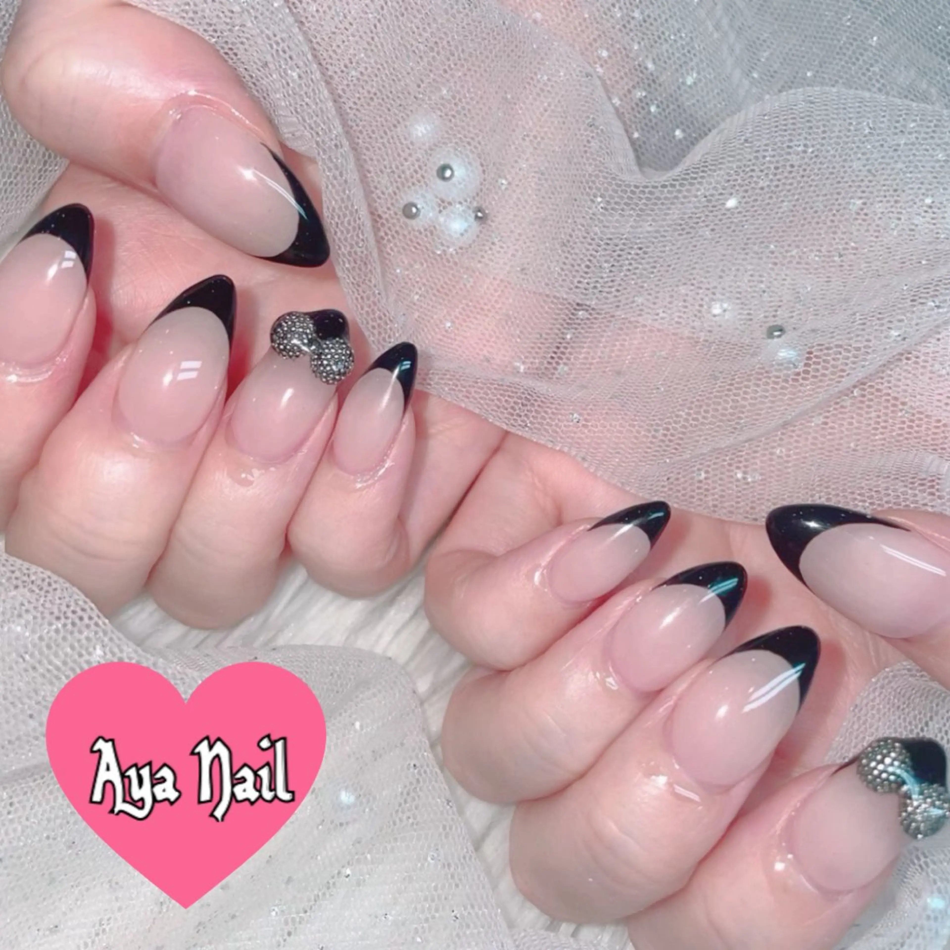 ミディアム ハンドネイル Aya Nailのネイルデザイン